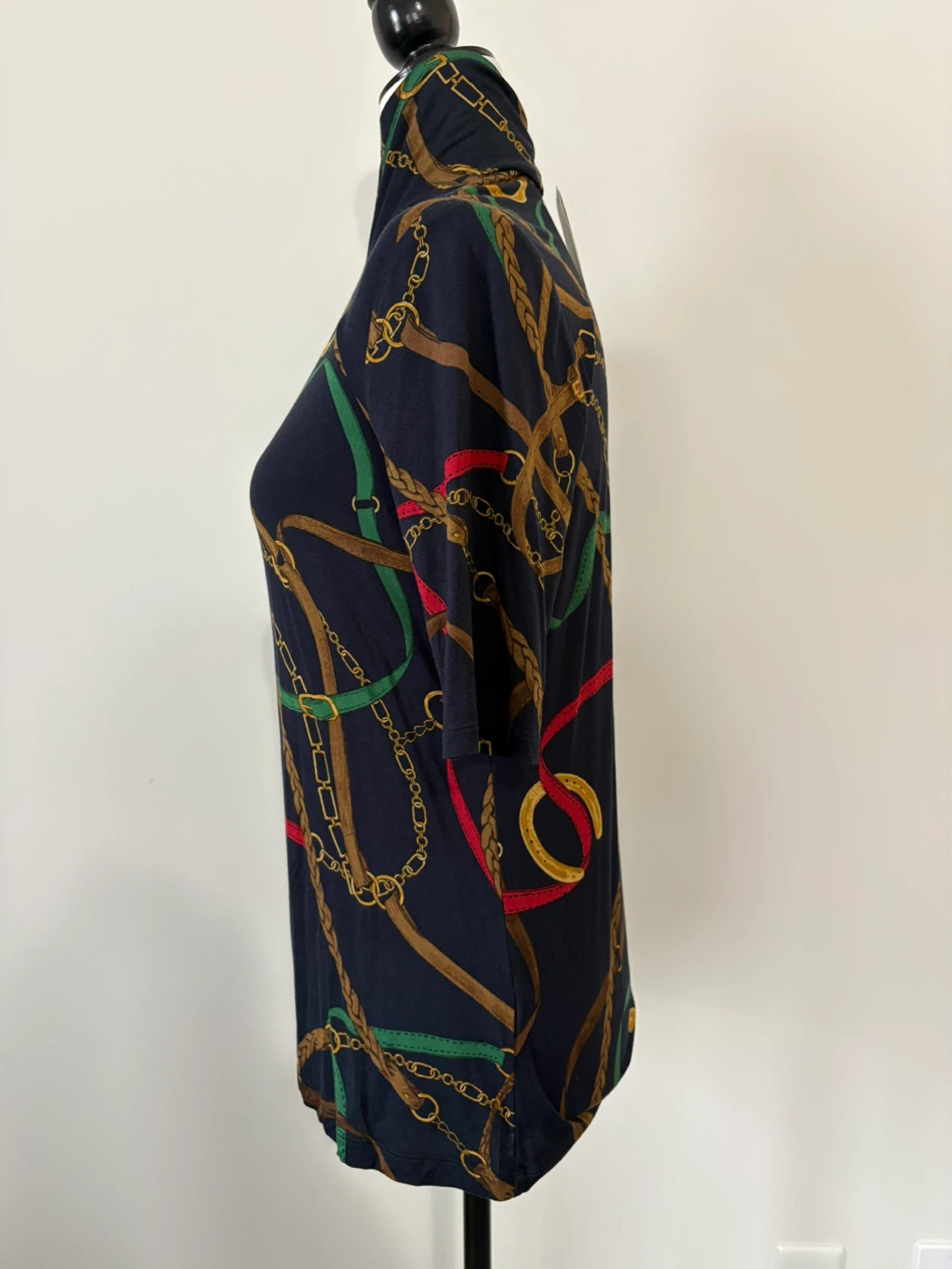 L - NEW! Ralph Lauren Mock Neck Top - photo 2