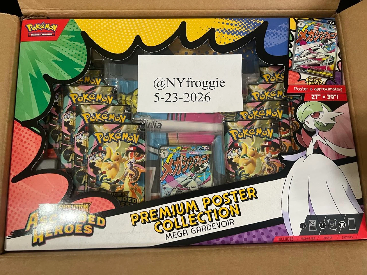 Pokemon TCG ME2.5 ASC Ascended Heroes Poster Collection