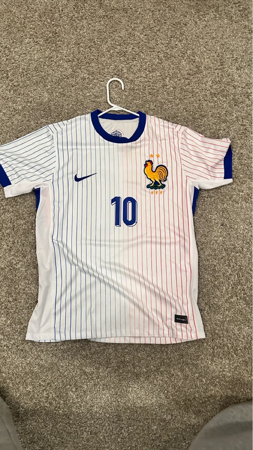 Nike France Mbappe 10 Soccer Jersey