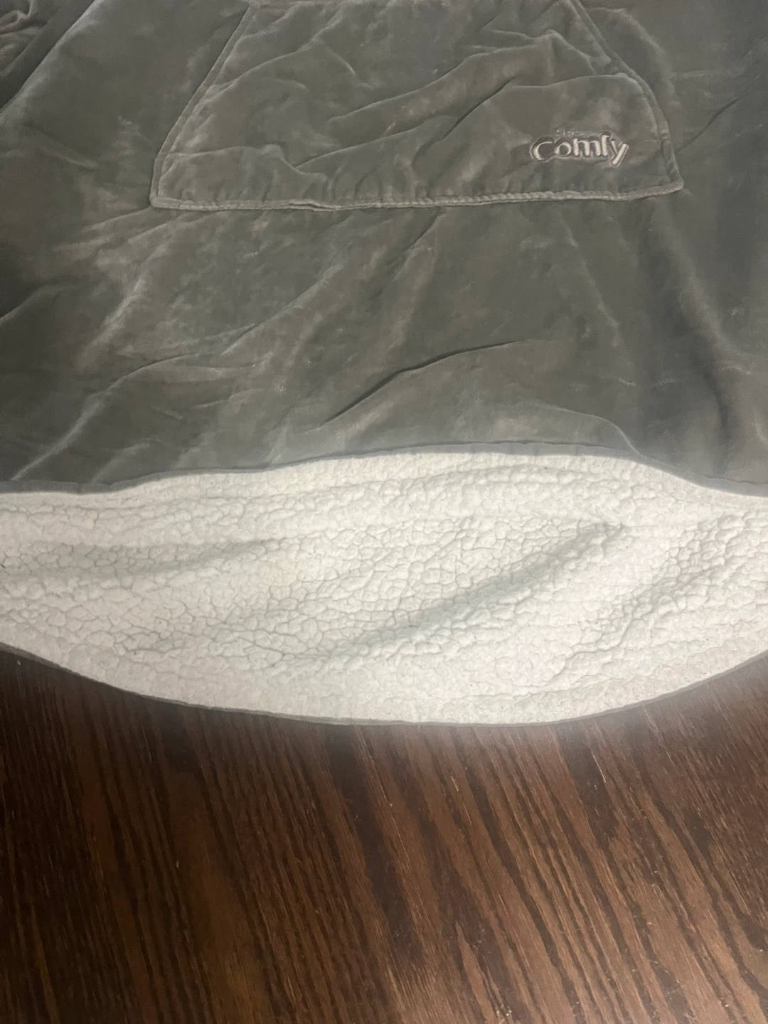 The Comfy Hooded Blanket - Grey - photo 3