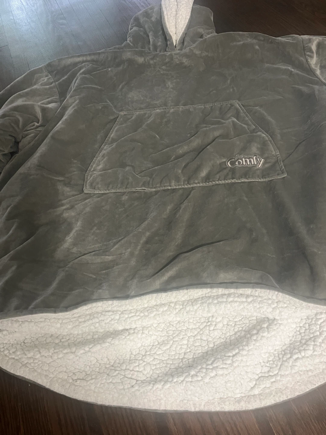 The Comfy Hooded Blanket - Grey - photo 2