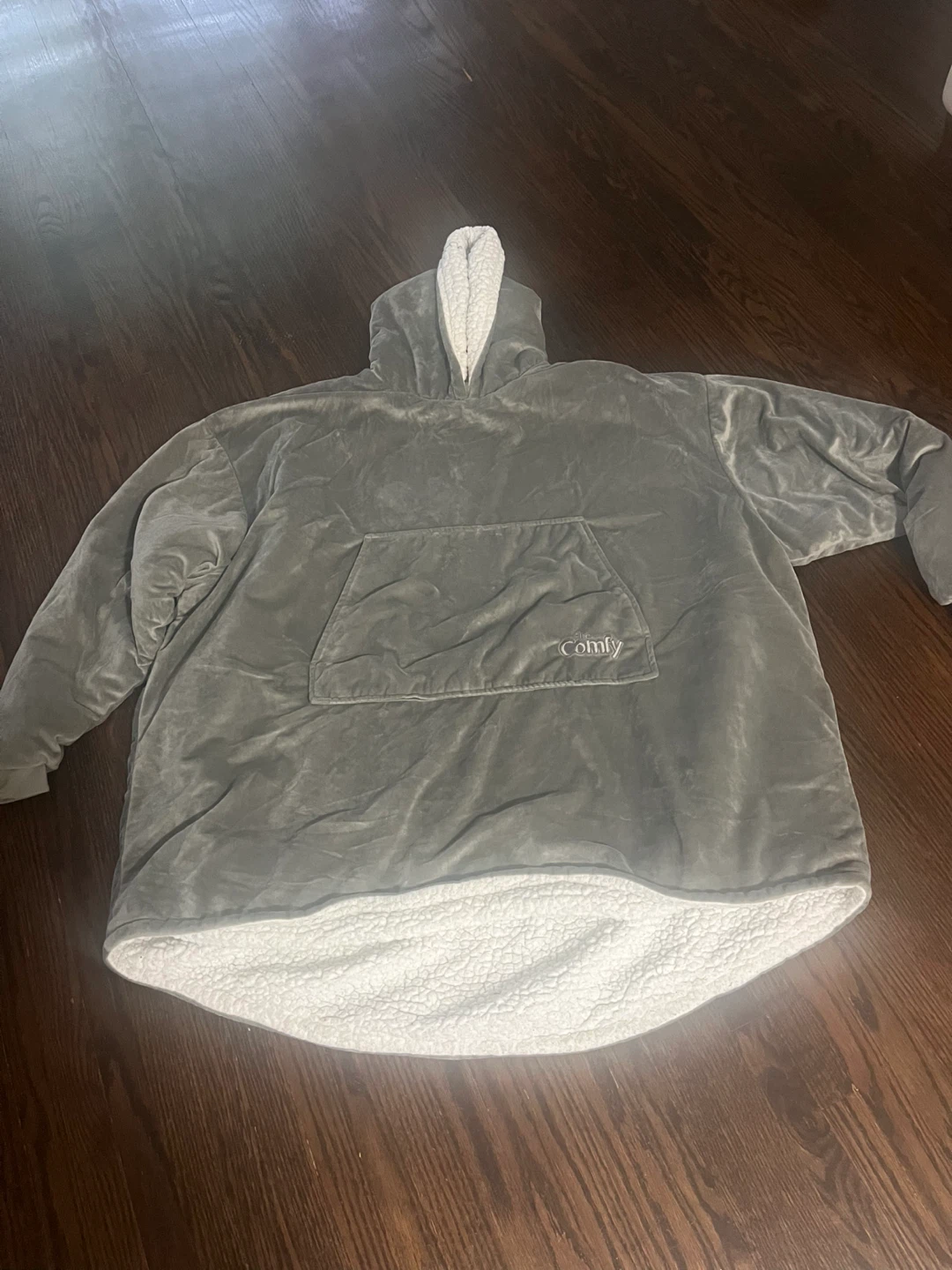 The Comfy Hooded Blanket - Grey