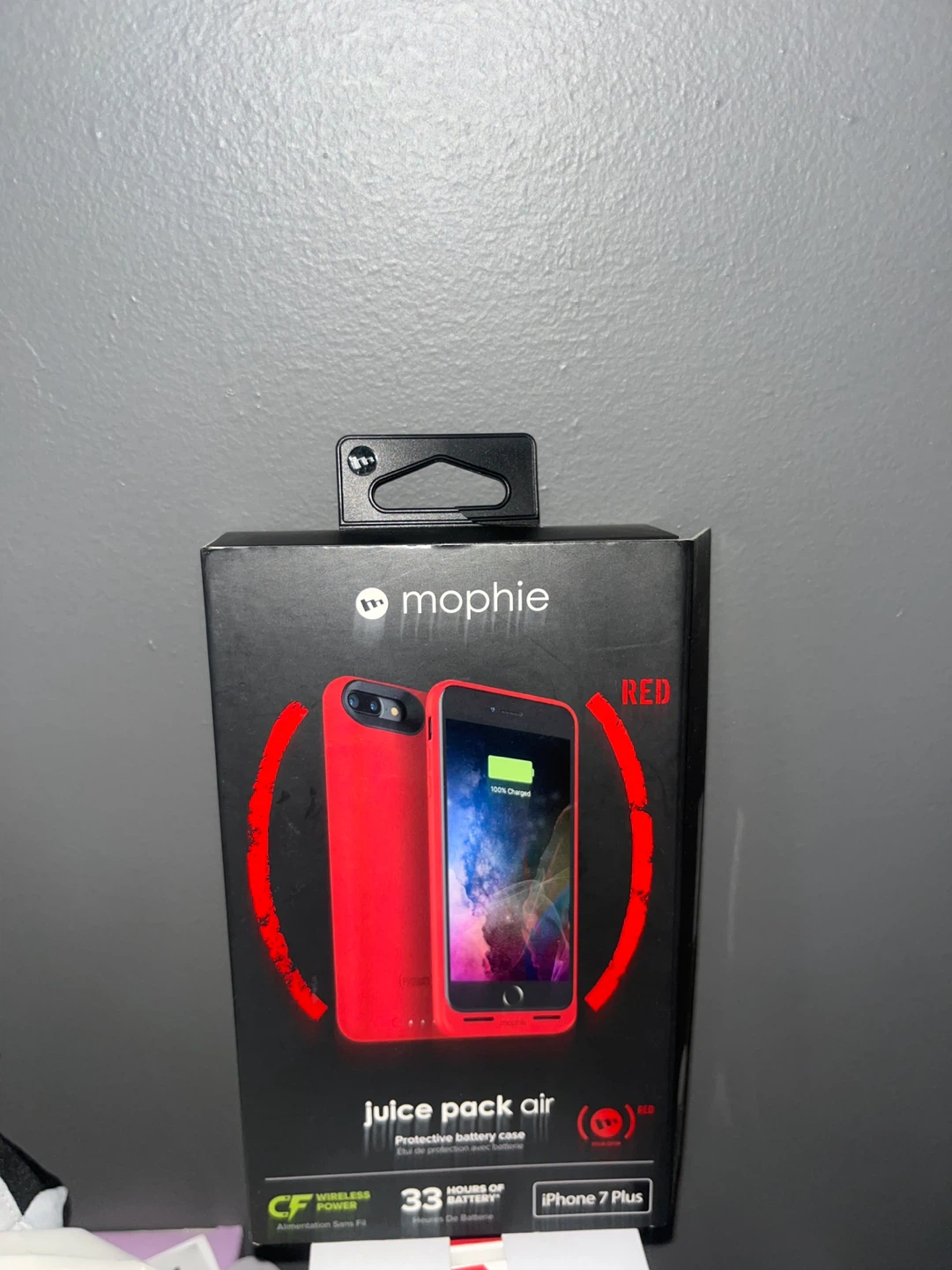 Juice Pack Air Red case and iPhone 7 Plus