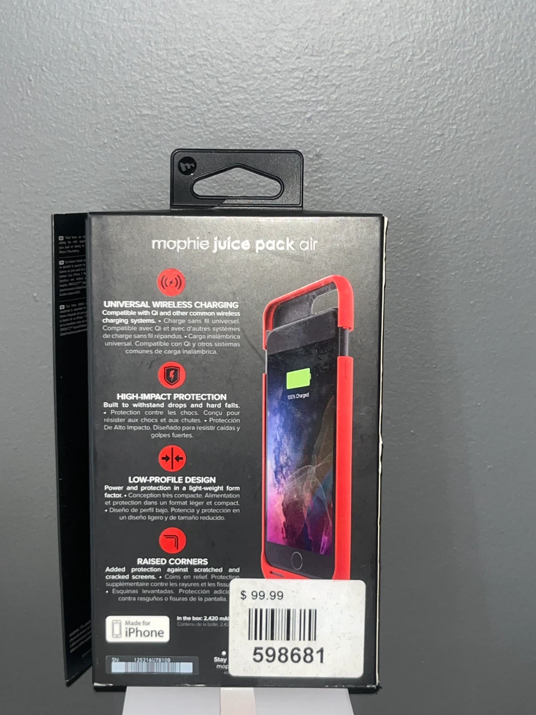 Juice Pack Air Red case and iPhone 7 Plus - photo 2