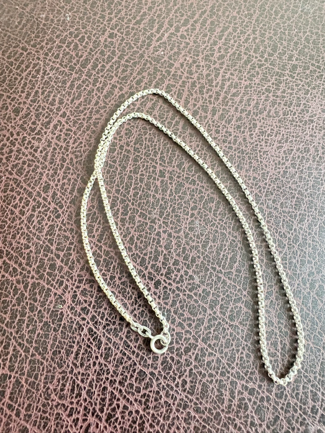 Silver Chain Necklace