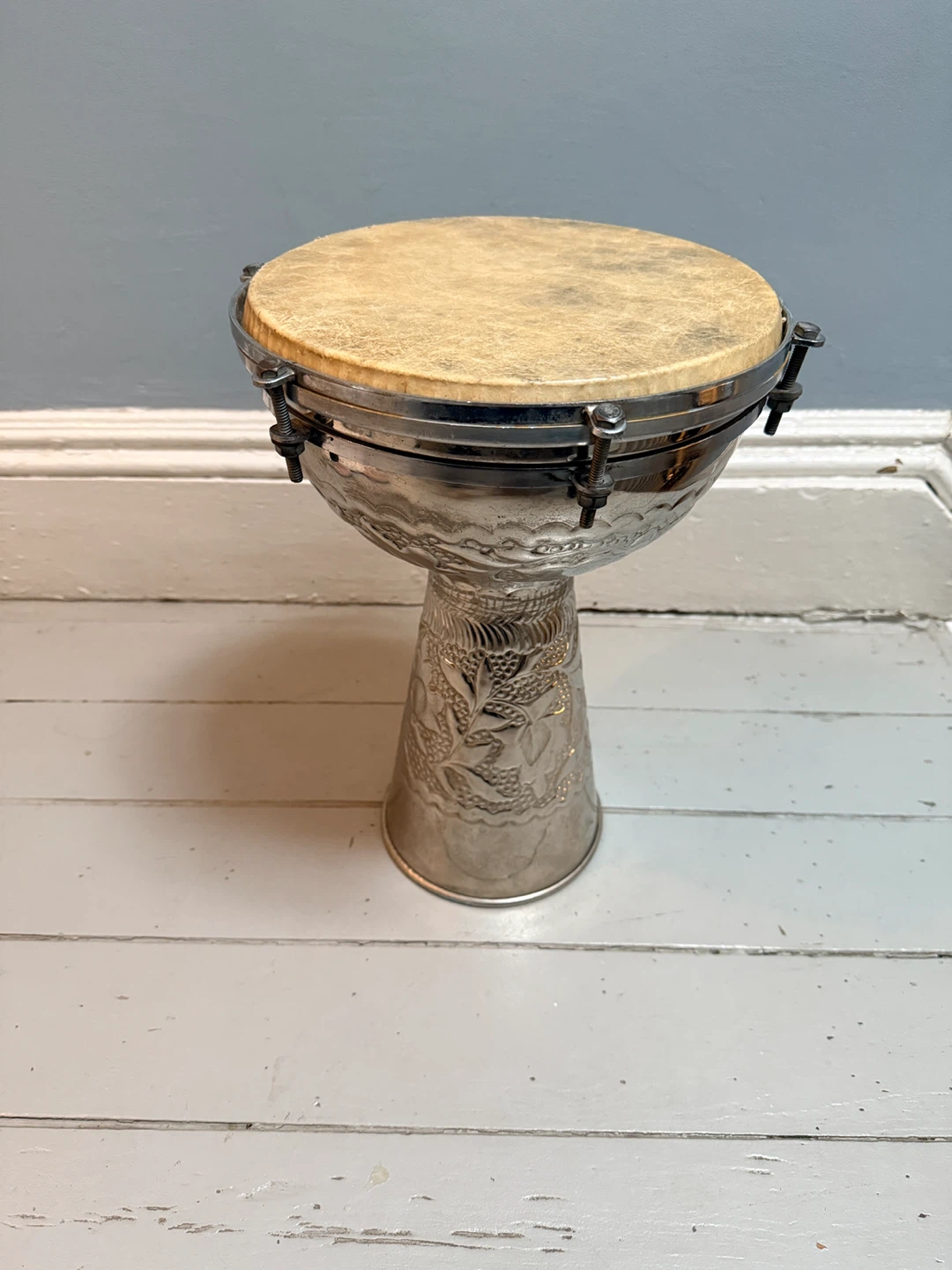 Metal Doumbek Drum