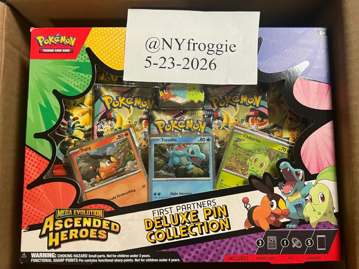 Pokemon TCG ME2.5 ASC Ascended Heroes Deluxe Pin Collection