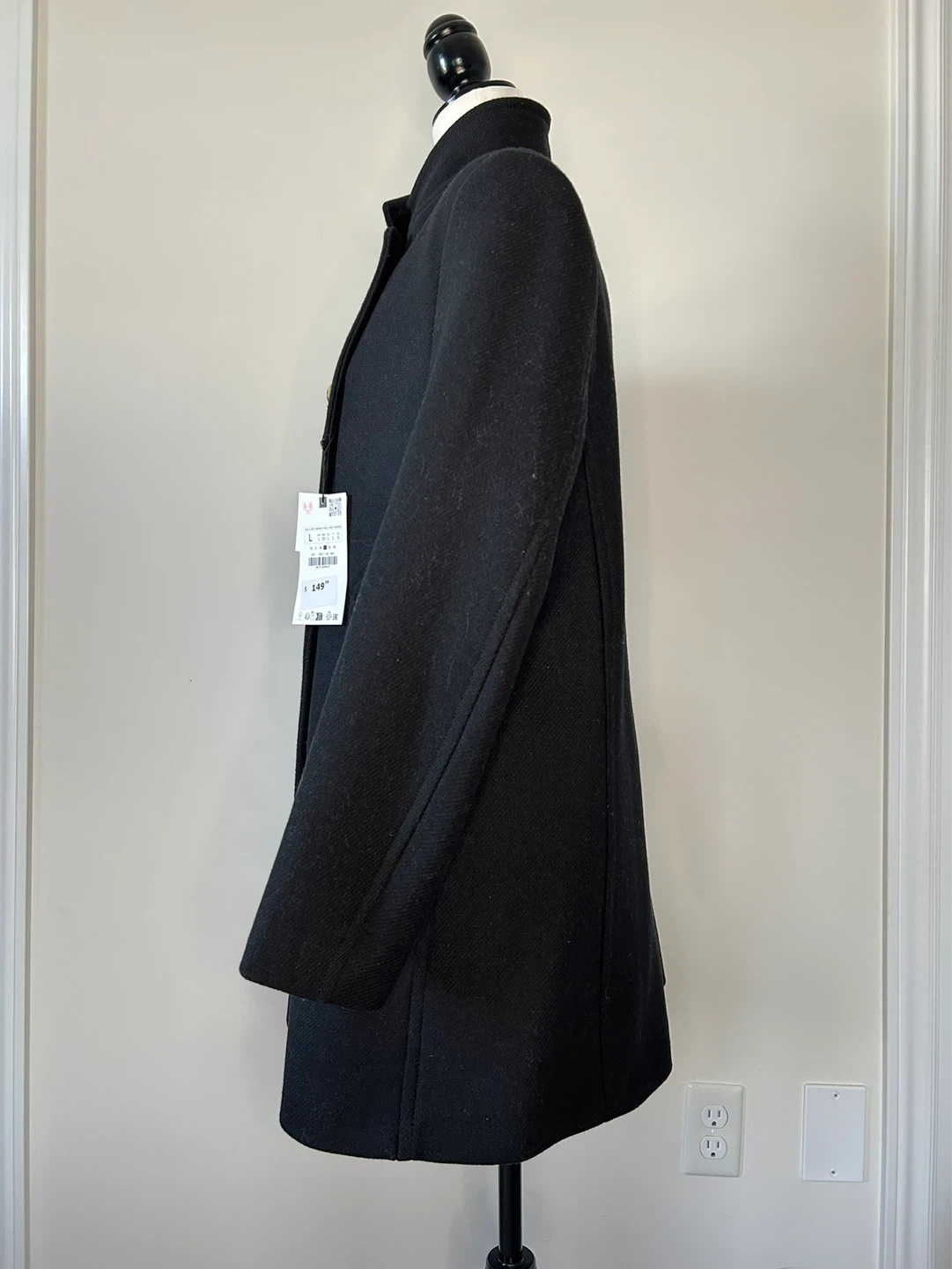 L - NEW with TAG! ZARA Double Breasted  Coat - photo 3