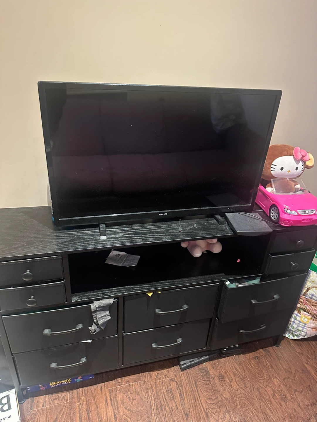 Tv stand and tv