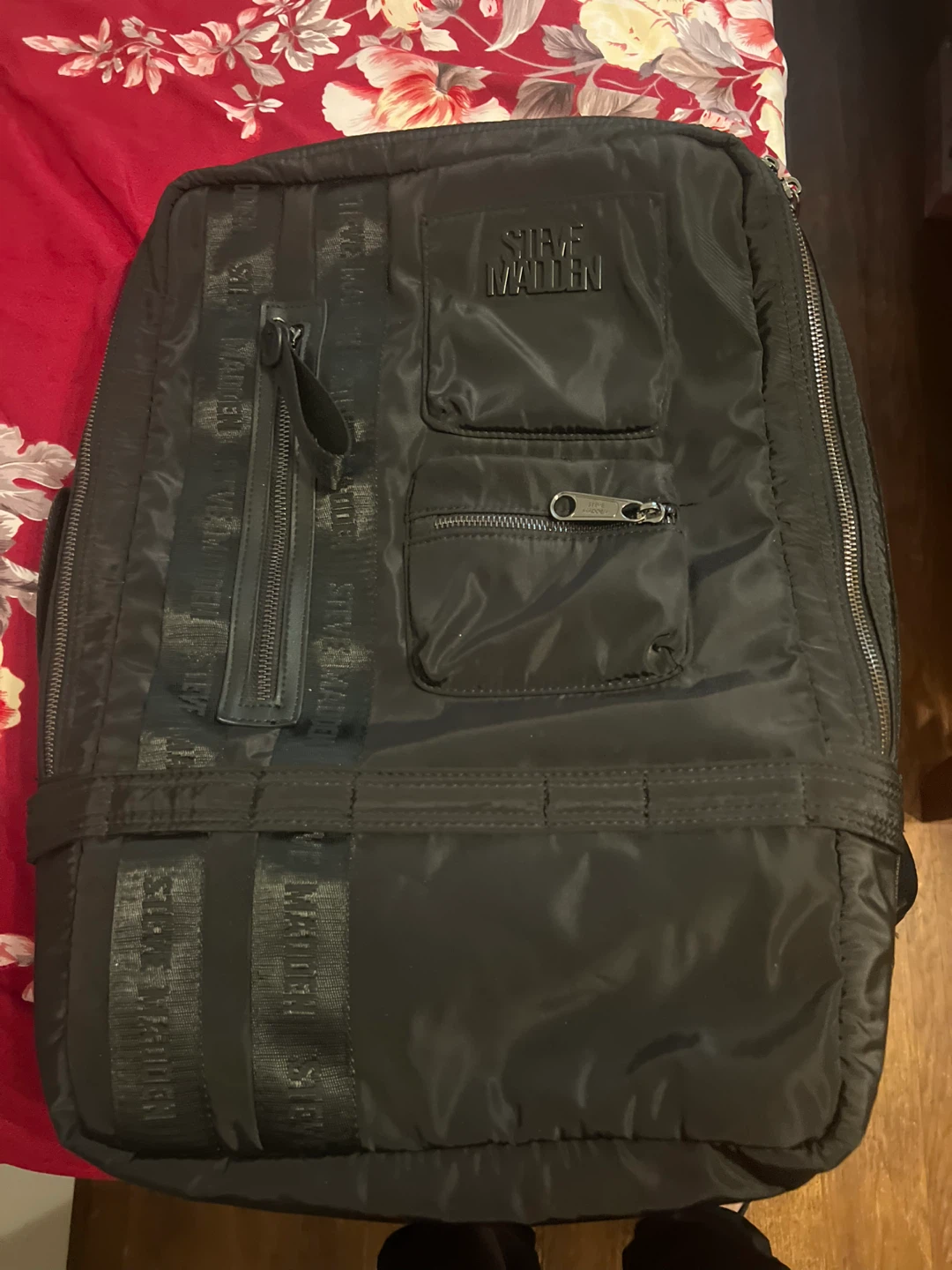 Steve Madden Black Backpack