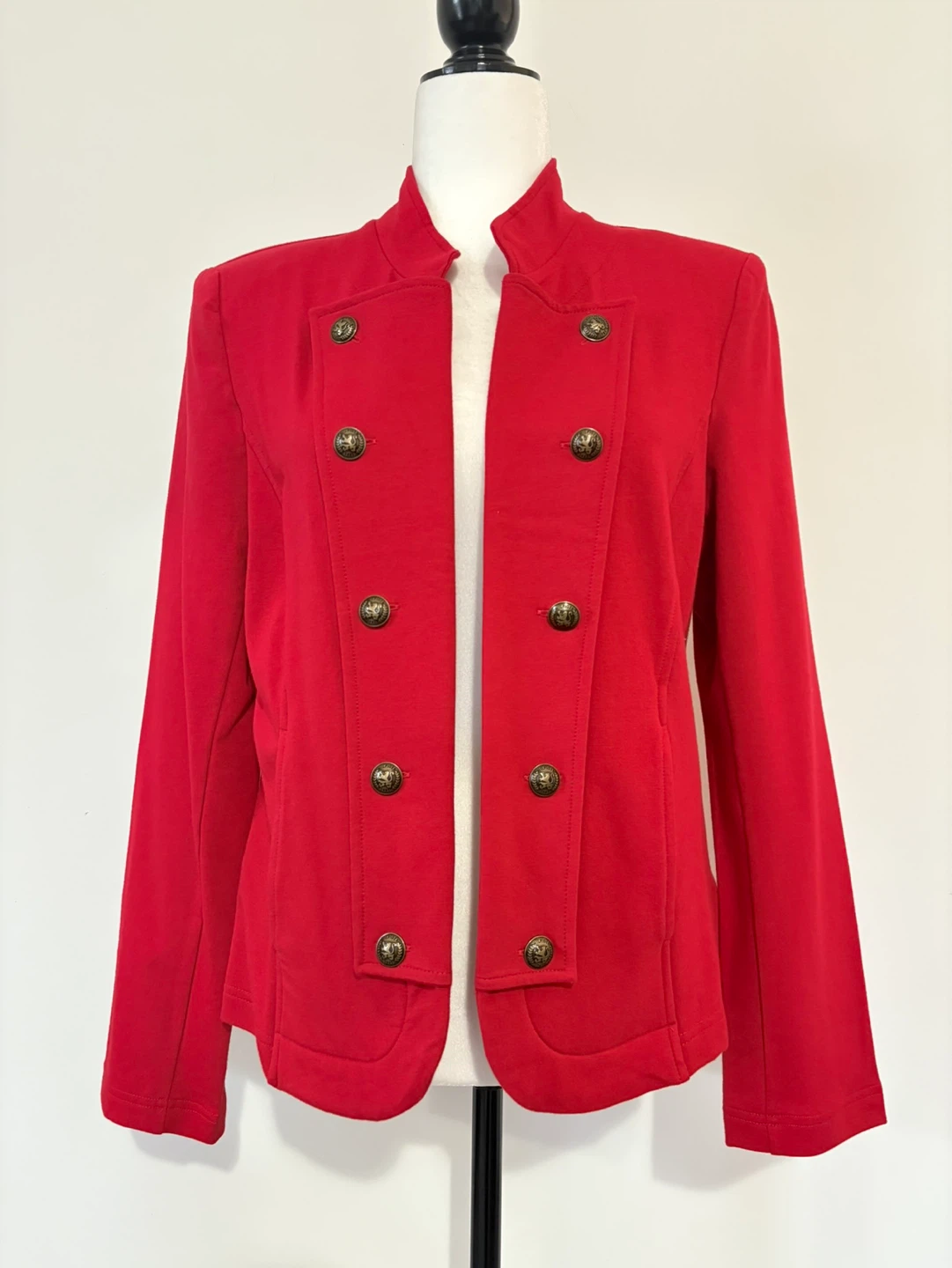 M - NEW with TAgG! Tommy Hilfiger Red Double-Breasted blazer