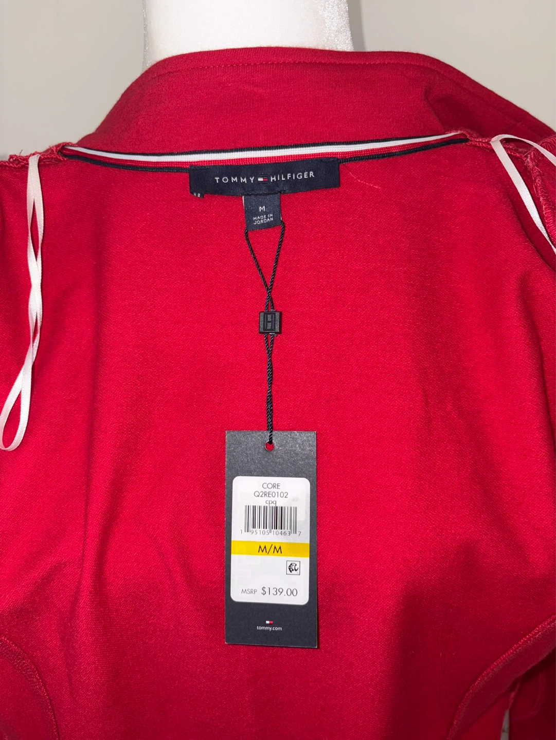 M - NEW with TAgG! Tommy Hilfiger Red Double-Breasted blazer - photo 4