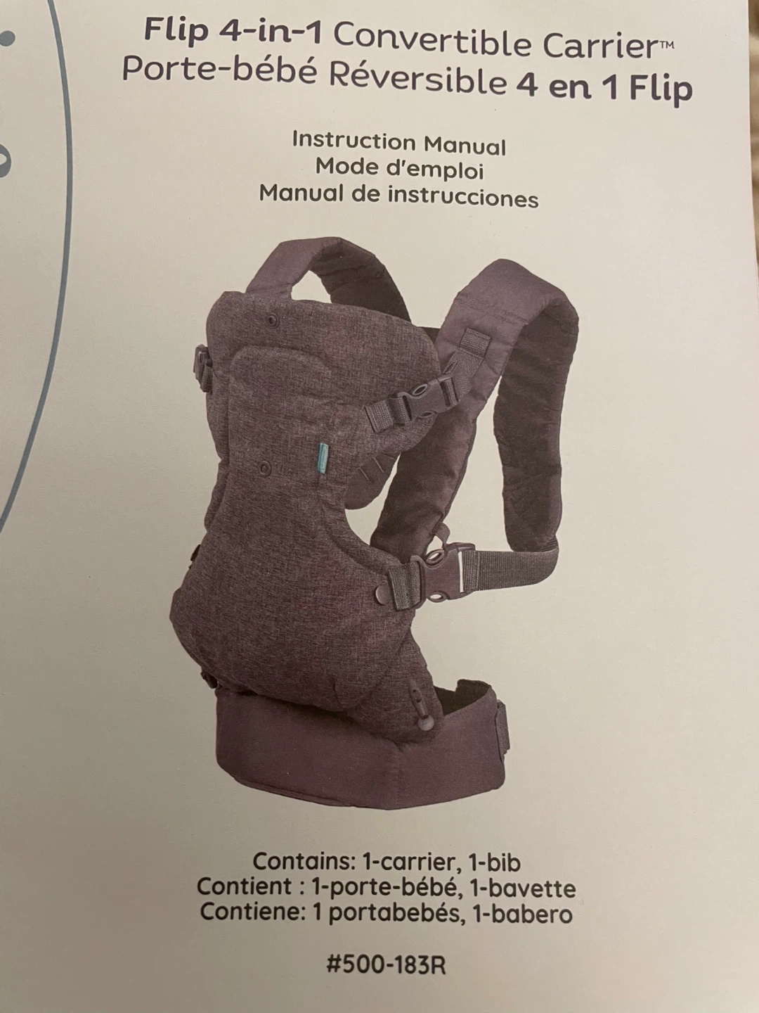 Infantino Flip 4-in-1 Convertible Carrier - photo 2