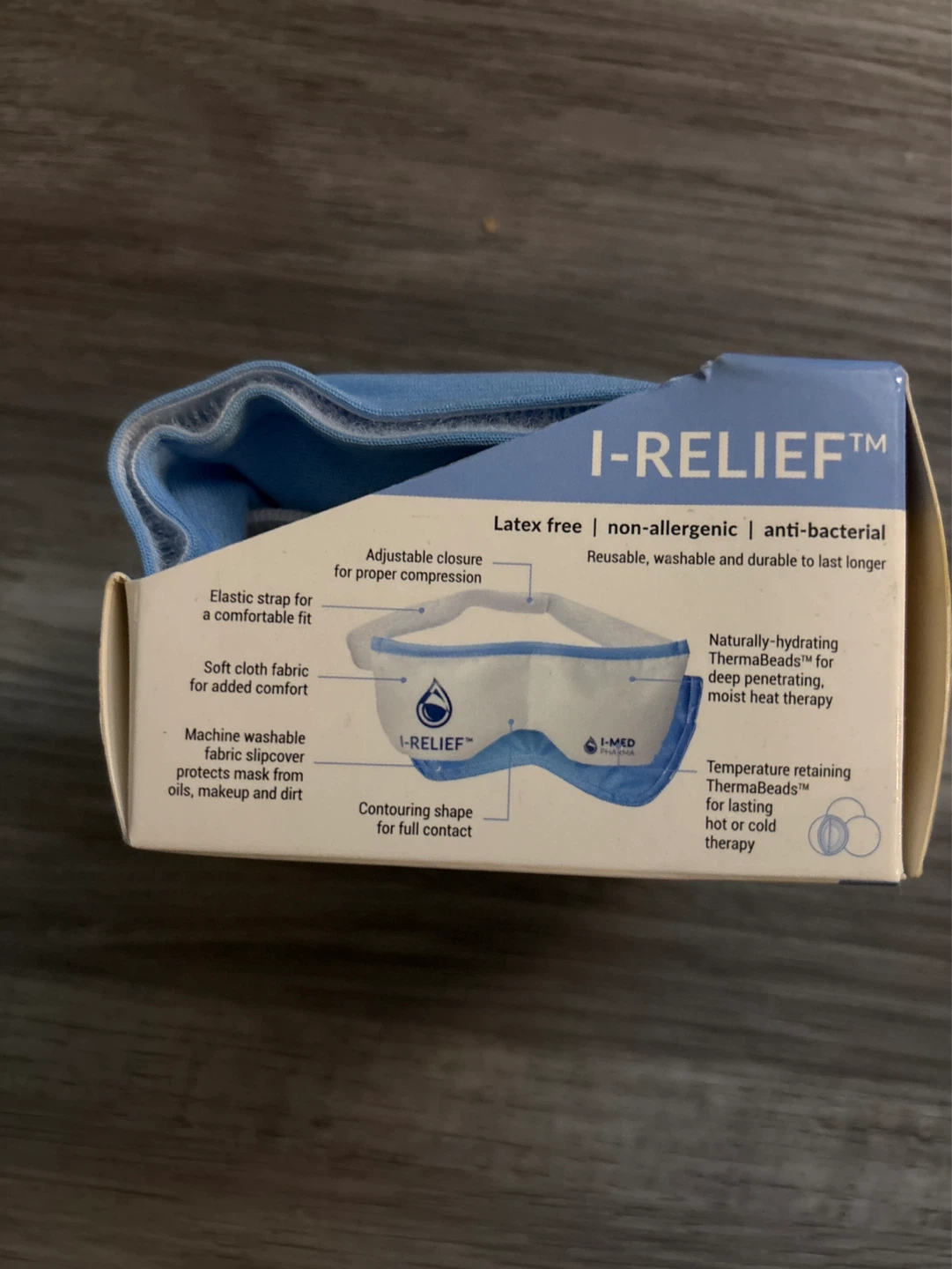 I-Relief Eye Mask for Hot and Cold Therapy - photo 3