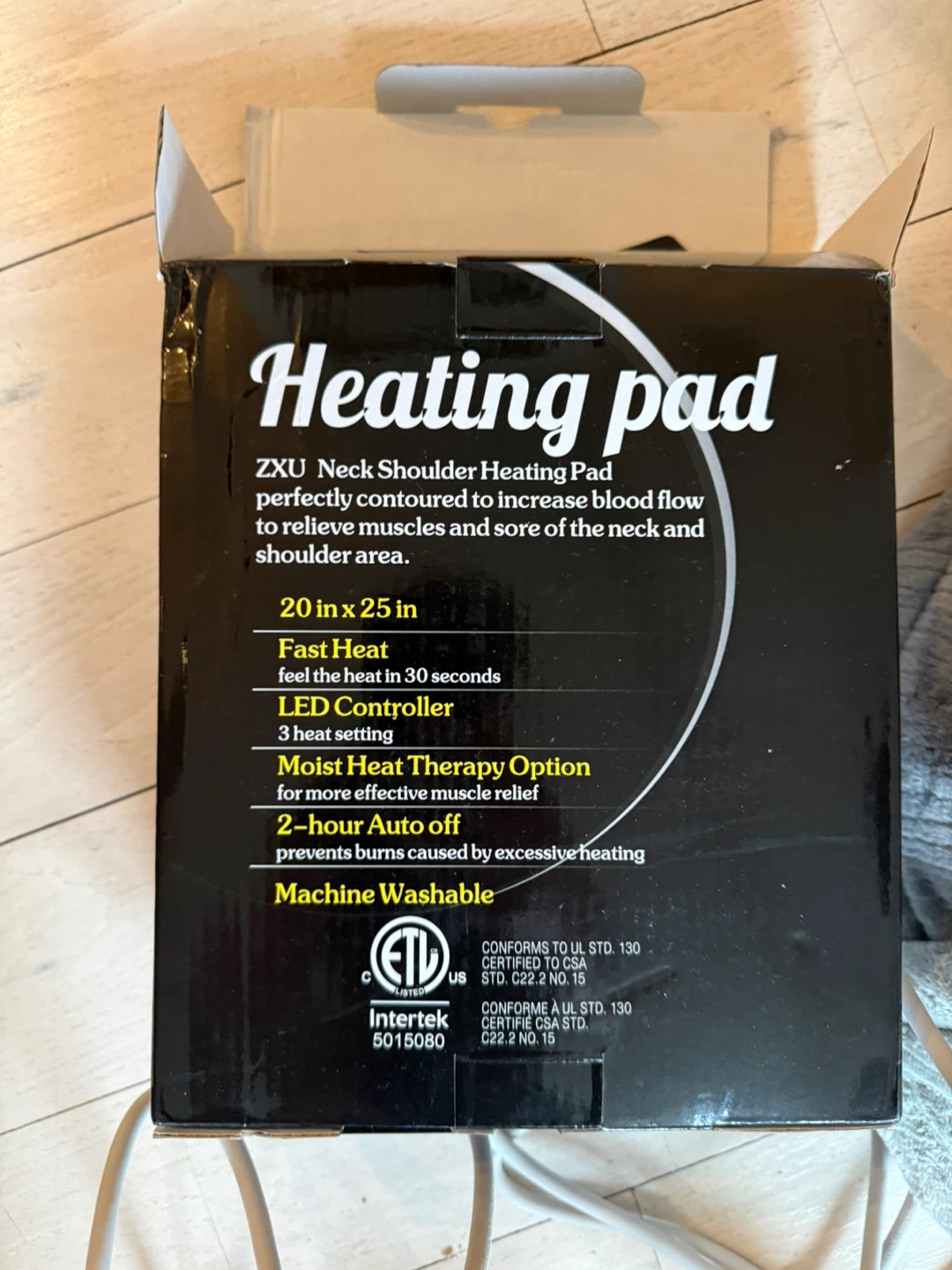 Zxu Neck Shoulder Heating Pad - photo 2