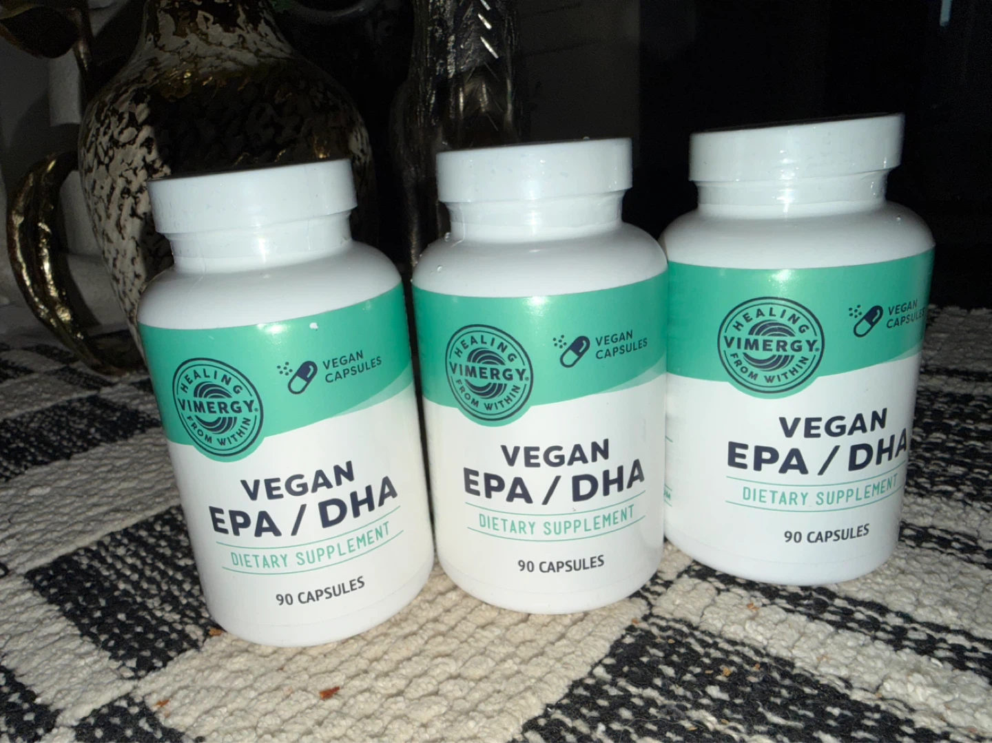 VIMERGY Vegan EPA/DHA Dietary Supplement 90 Capsules (Set of 3)