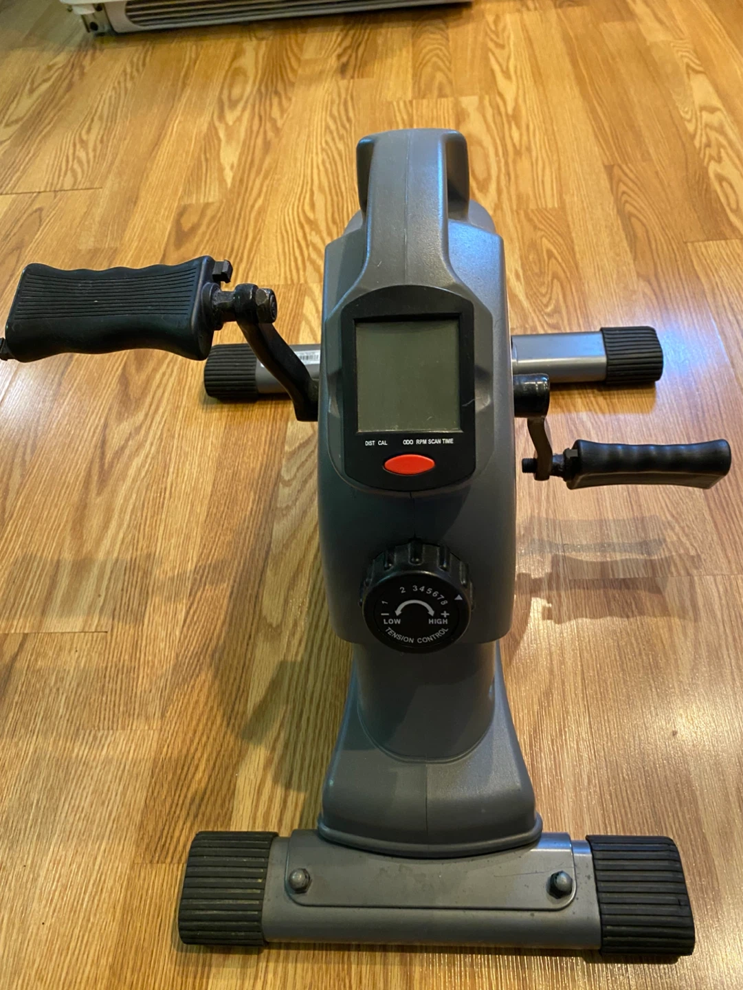 Grey Pedal Exerciser with Digital Display - photo 3