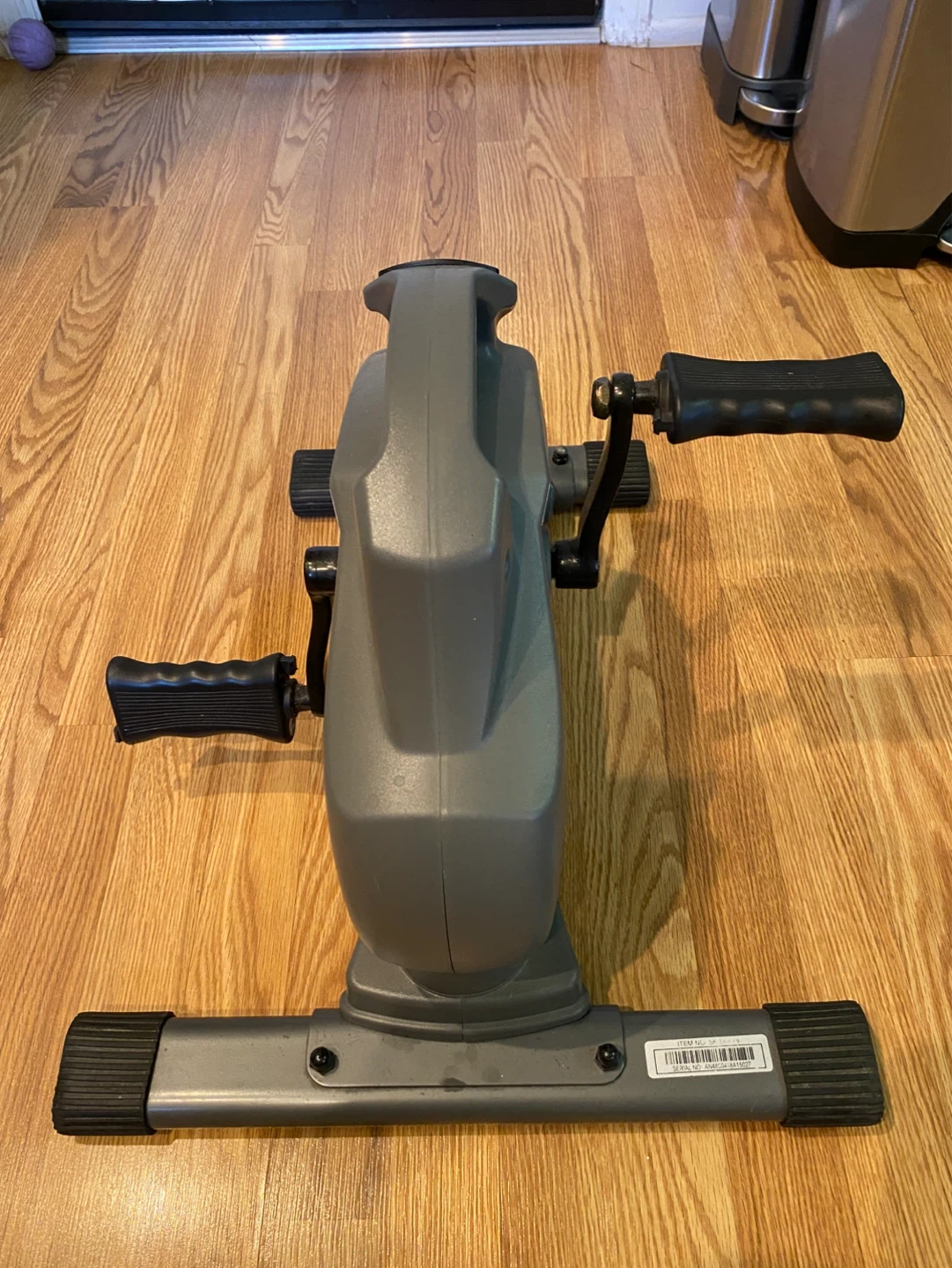 Grey Pedal Exerciser with Digital Display - photo 4