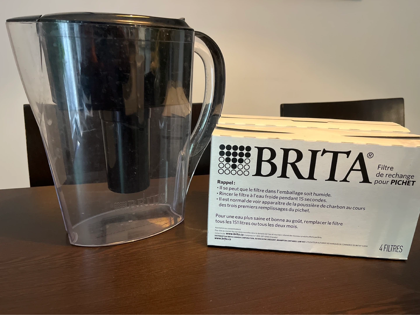 Brita Water Filter with 7 Replacement filters