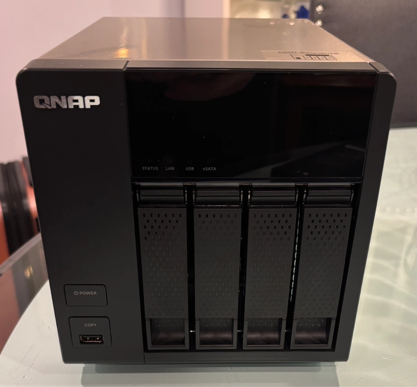 QNAP TS-420 Network Attached Storage NAS