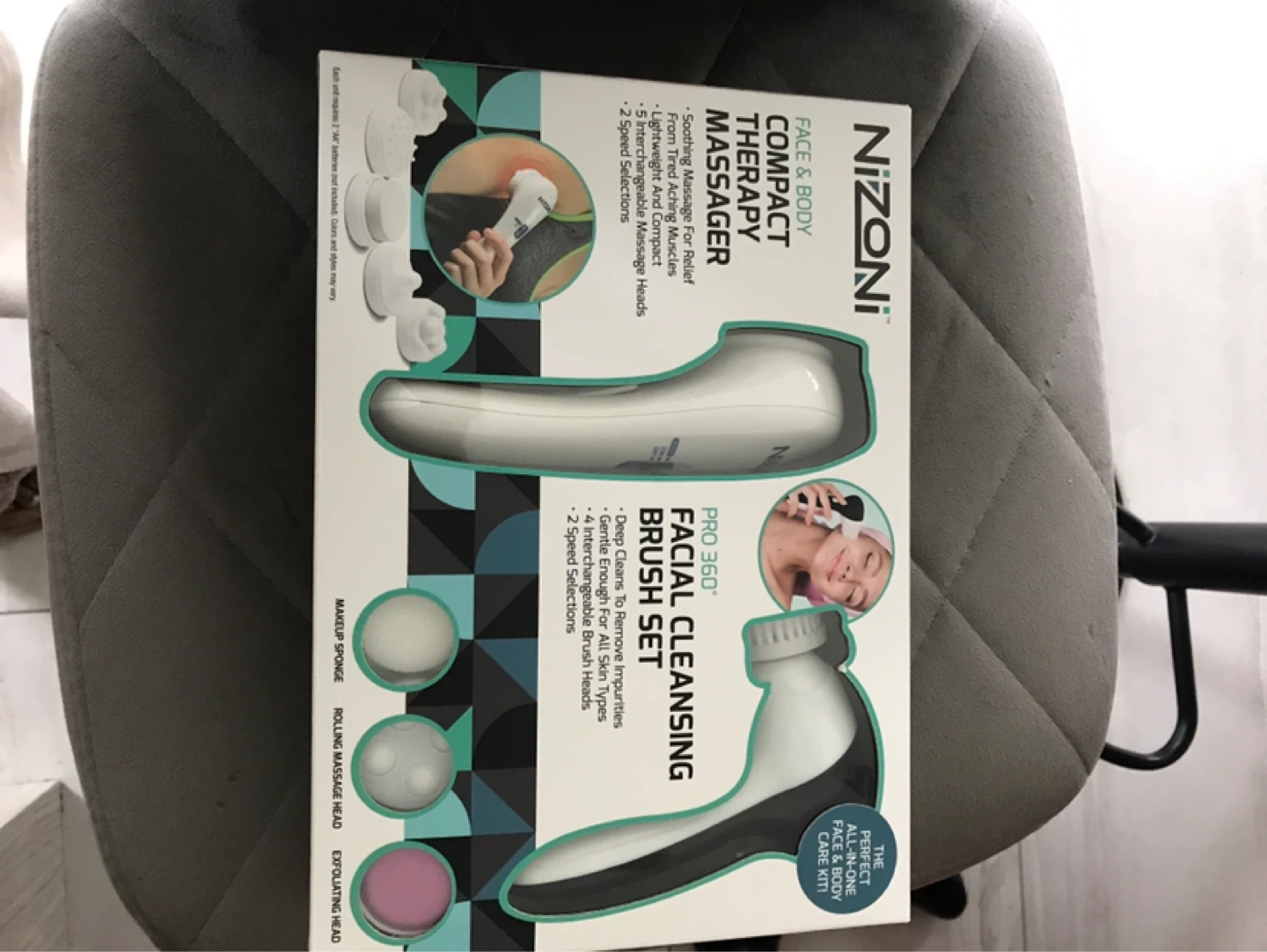 NIZONI PRO 360 Facial Cleansing Brush Set