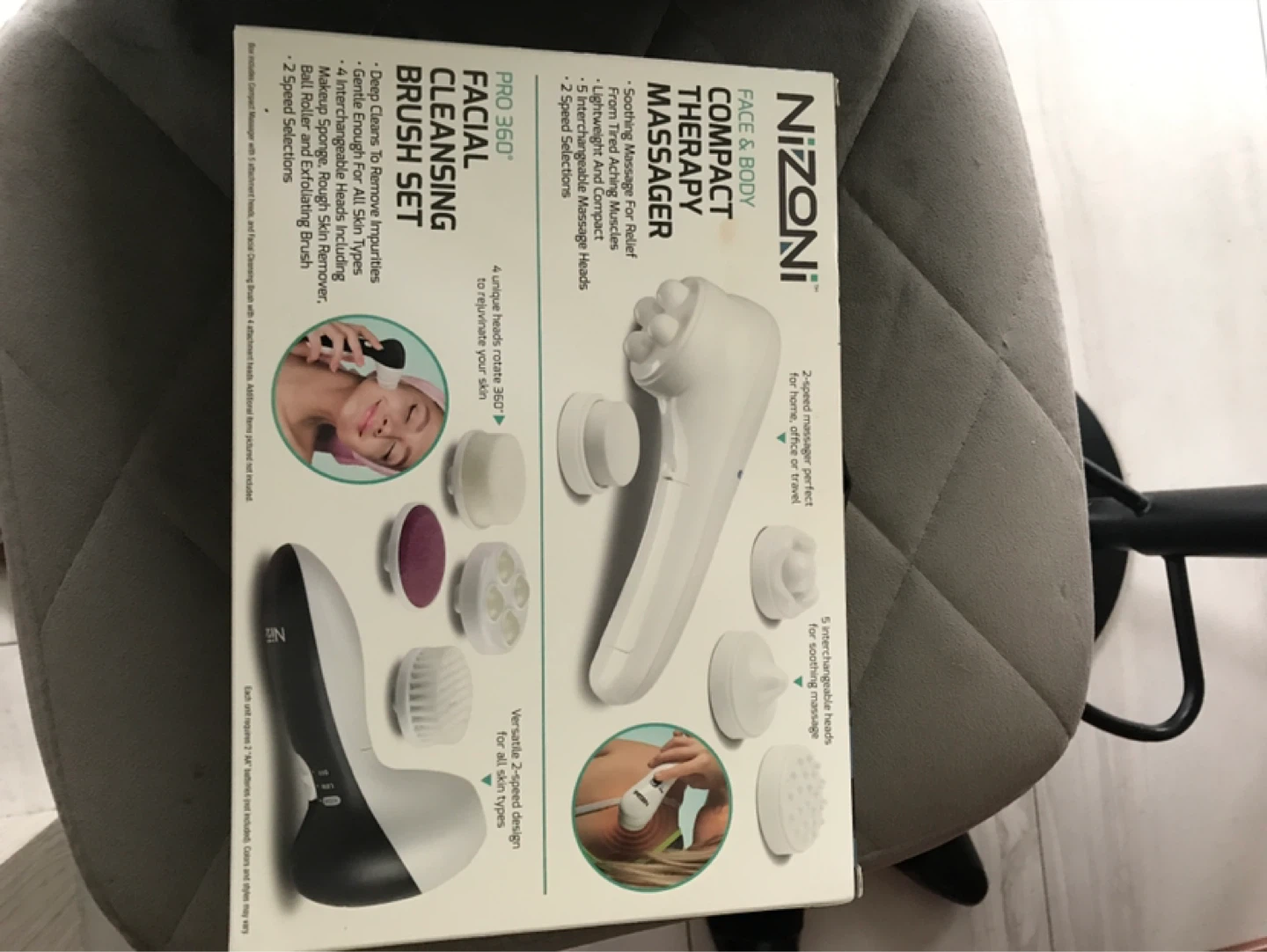 NIZONI PRO 360 Facial Cleansing Brush Set - photo 2