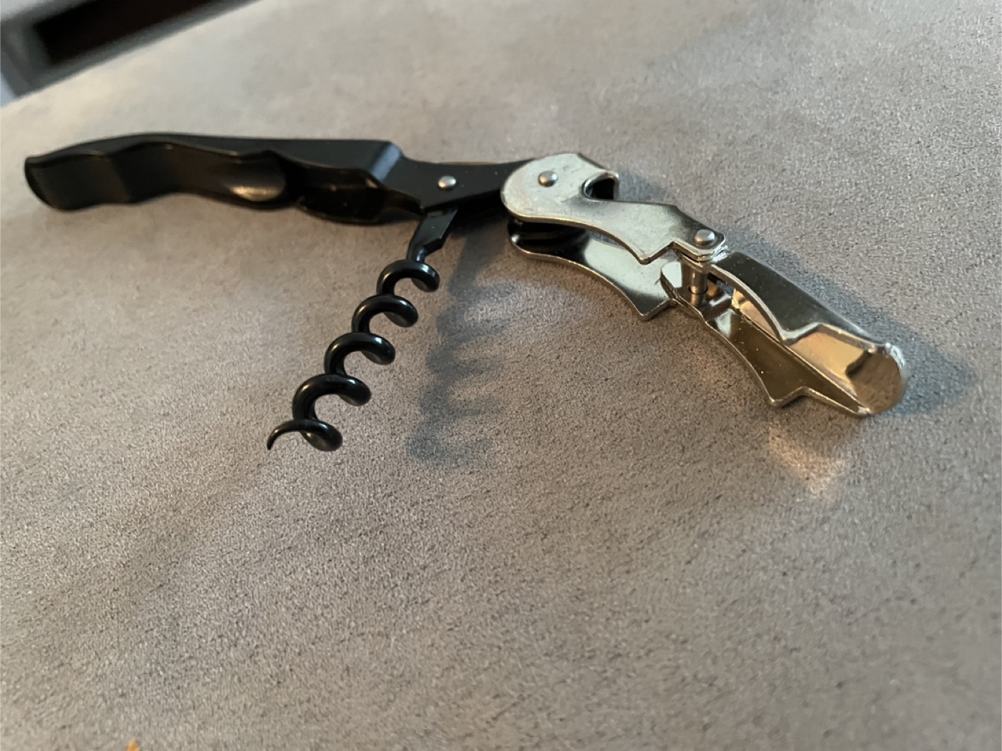 New Ironstone Vineyards Wine Bottle Corkscrew Opener - photo 2