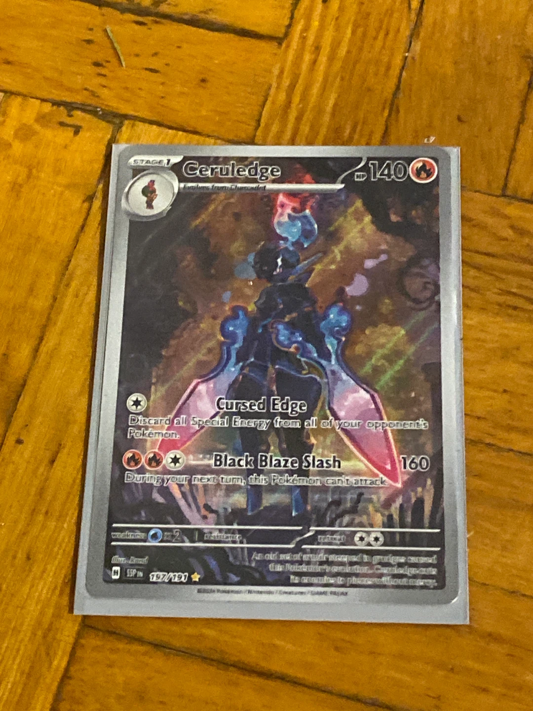Pokemon Ceruledge TCG Card 197/191