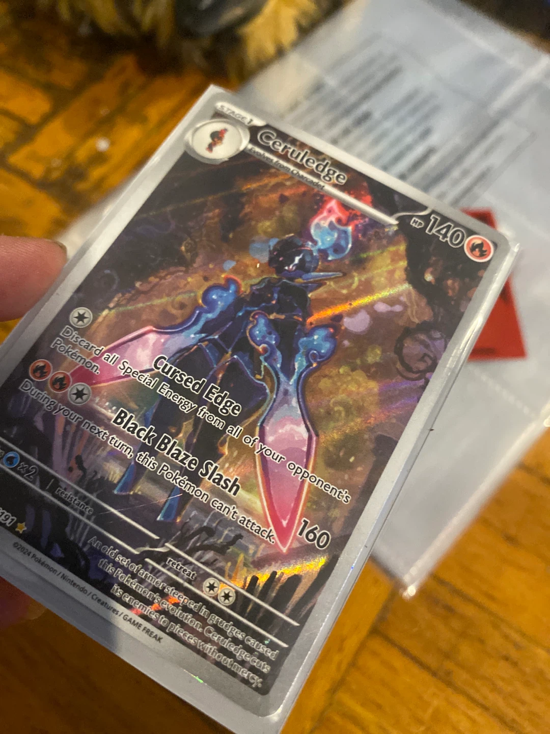 Pokemon Ceruledge TCG Card 197/191 - photo 2