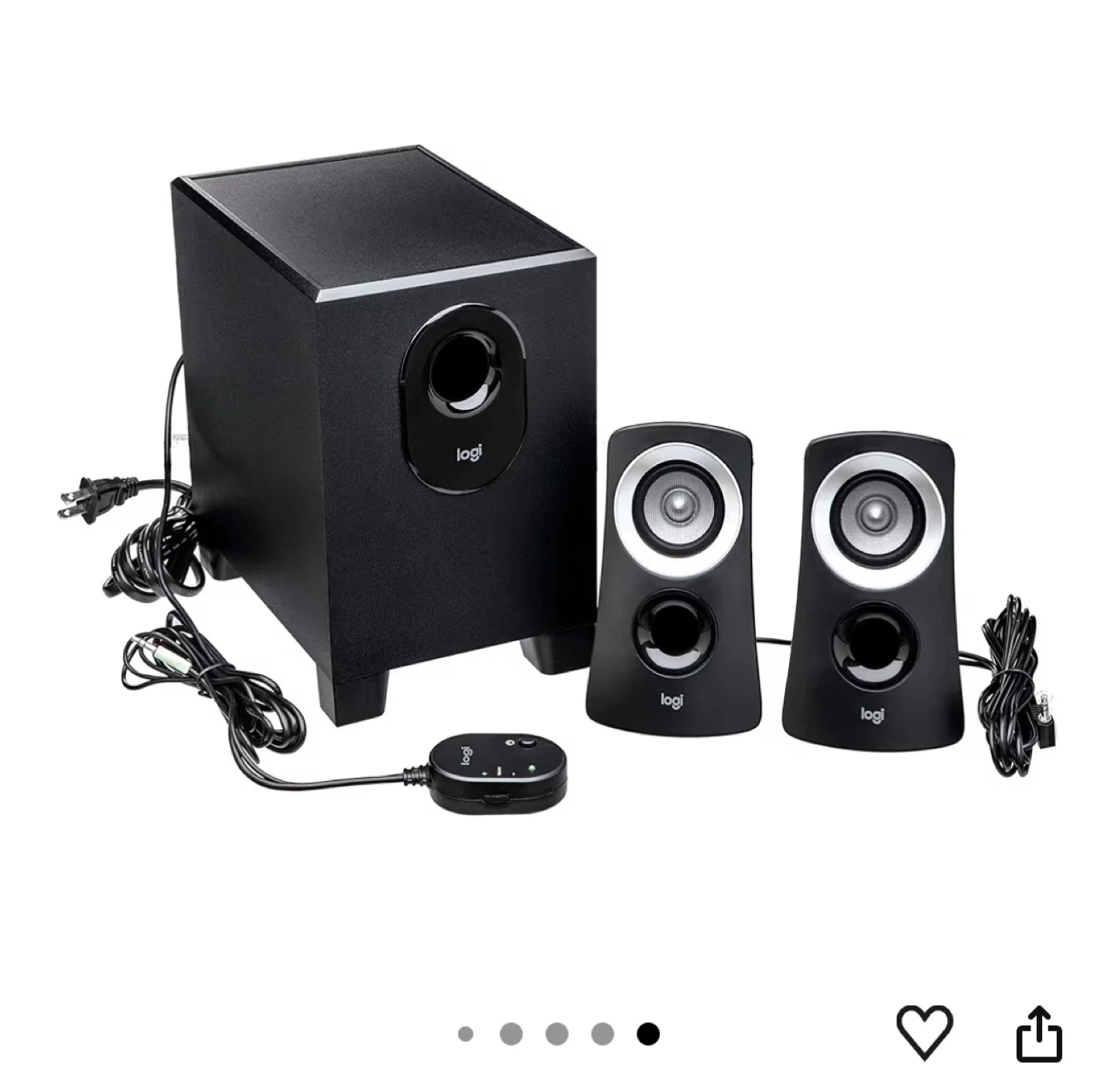 Logitech Z313 System with Subwoofer
