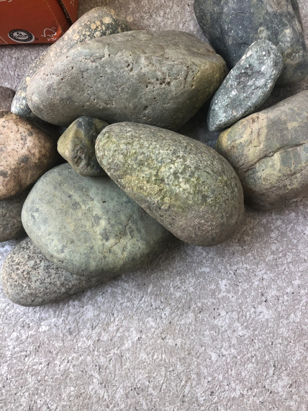 Assorted Decorative Unknown River Stones - photo 3