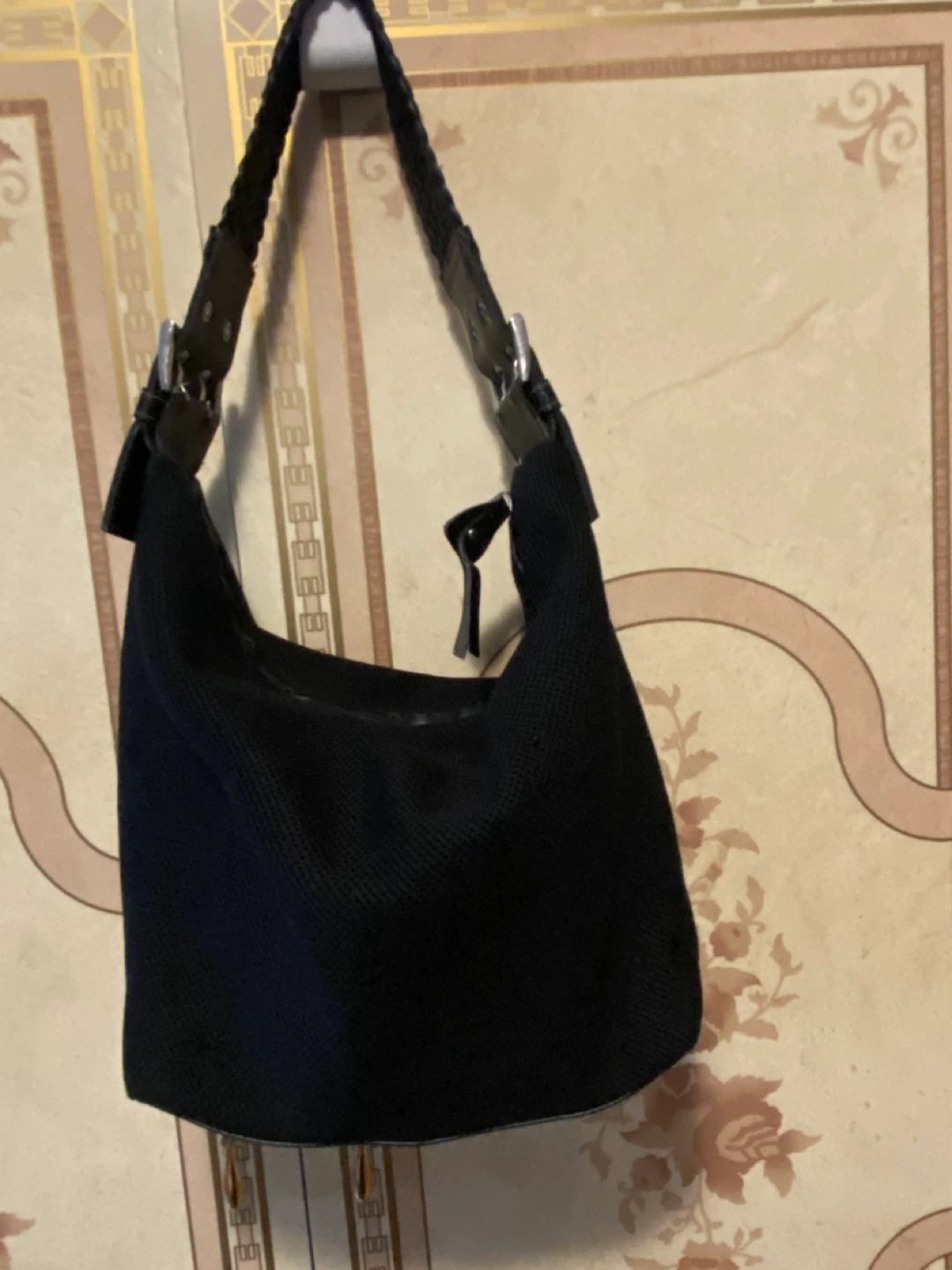 Lancôme Paris Black Mesh Shoulder Bag - photo 5