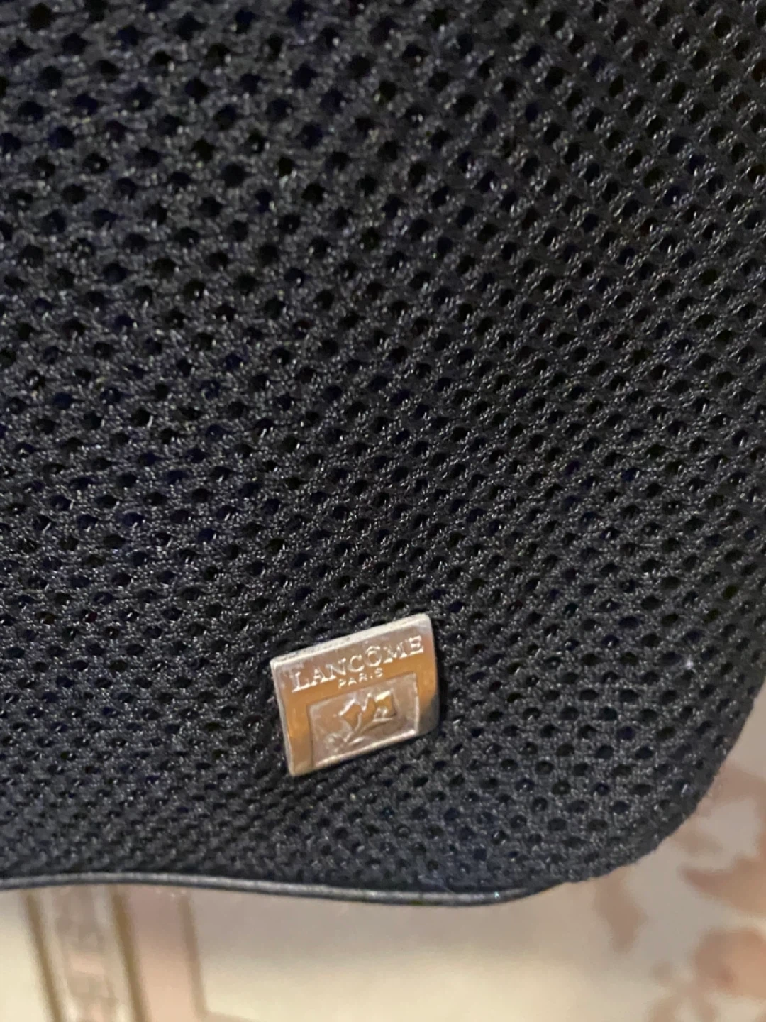 Lancôme Paris Black Mesh Shoulder Bag - photo 2