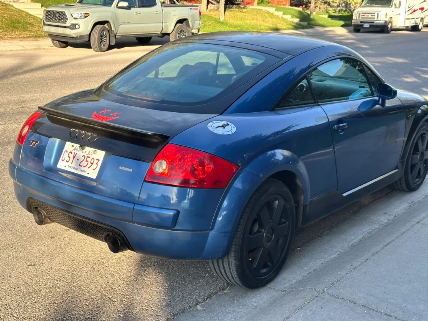 Audi TT Coupe Blue - photo 2