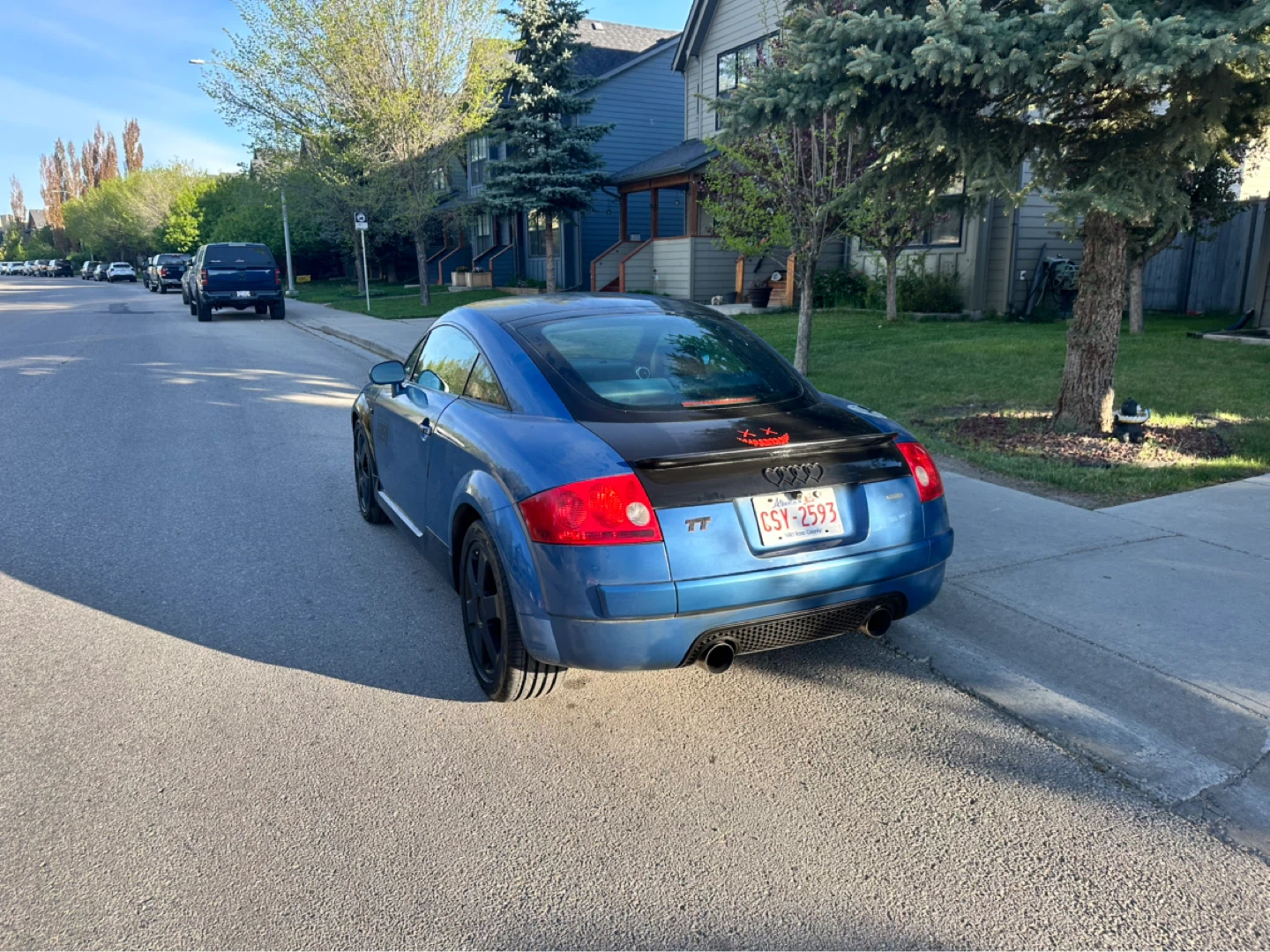 Audi TT Coupe Blue - photo 5