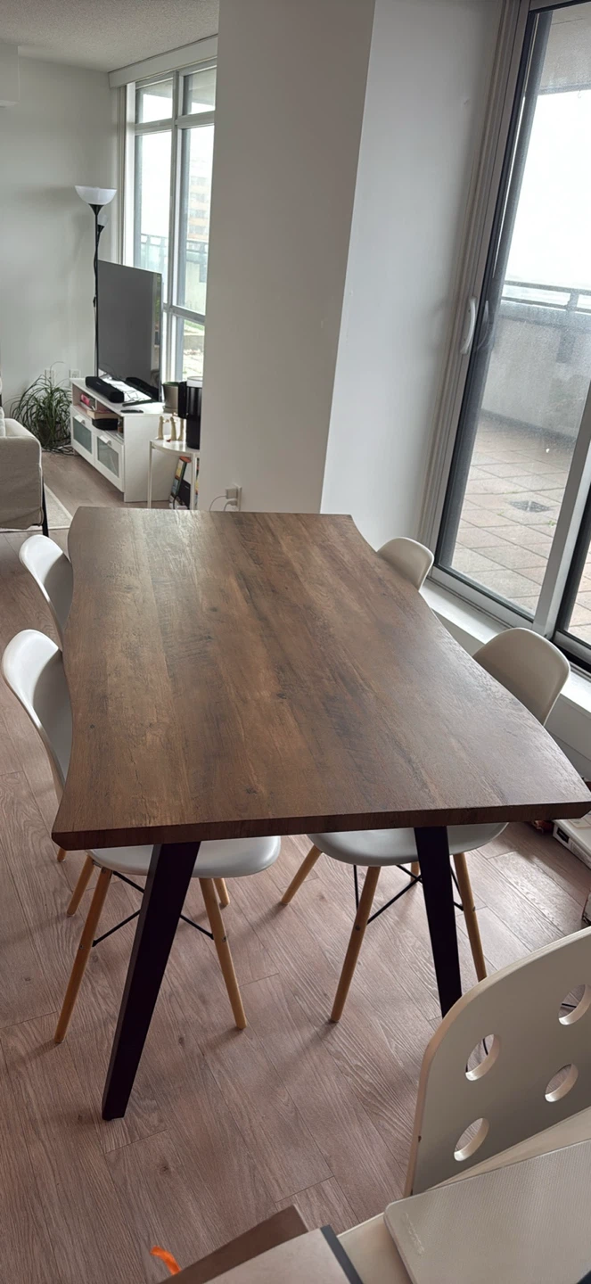 Rustic Wood Dining Table