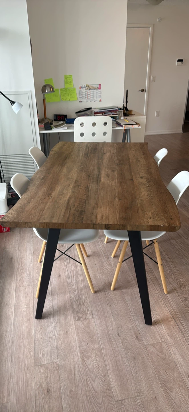 Rustic Wood Dining Table - photo 3