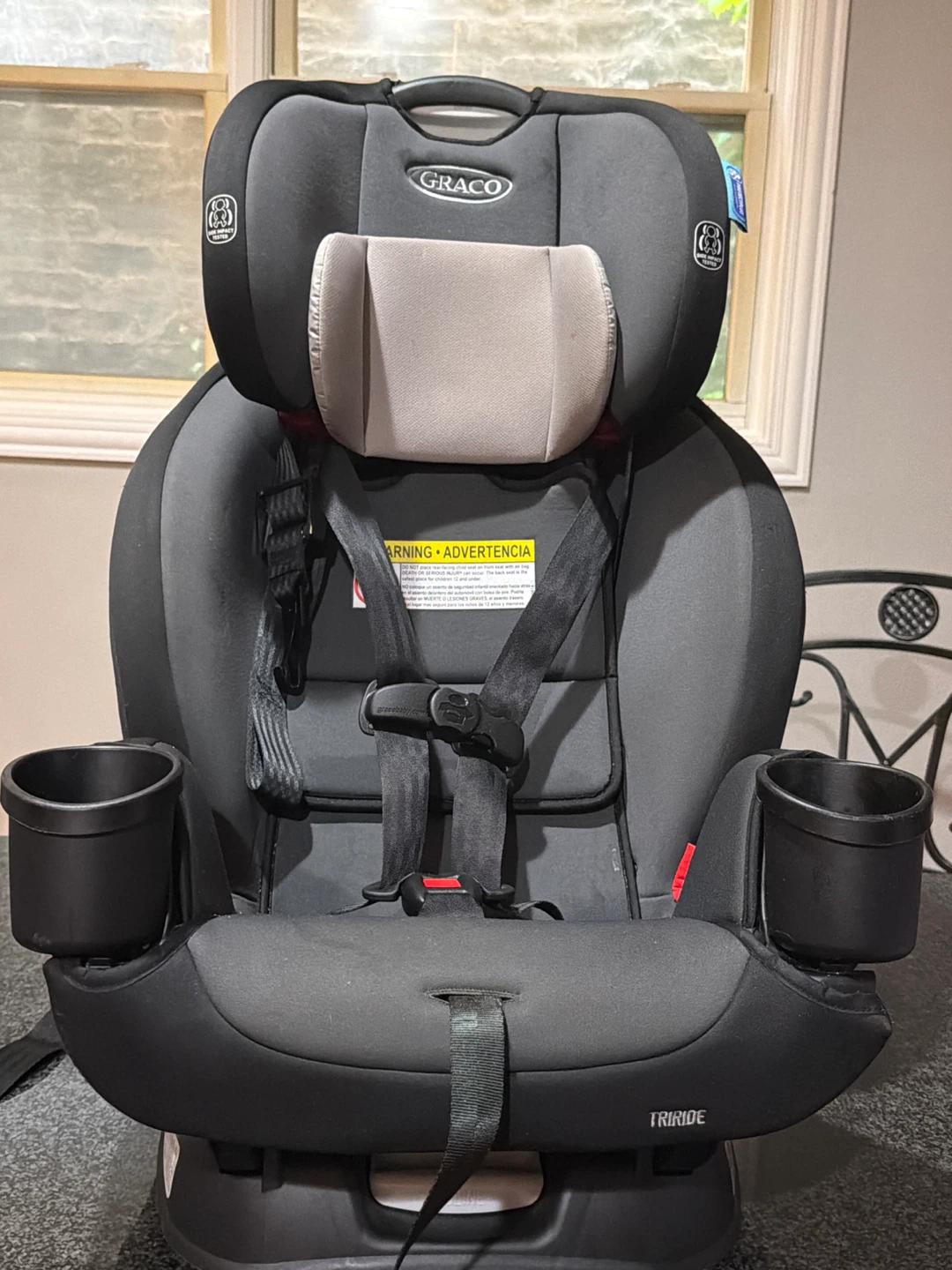 Graco Triride Convertible Car Seat - Black - photo 5