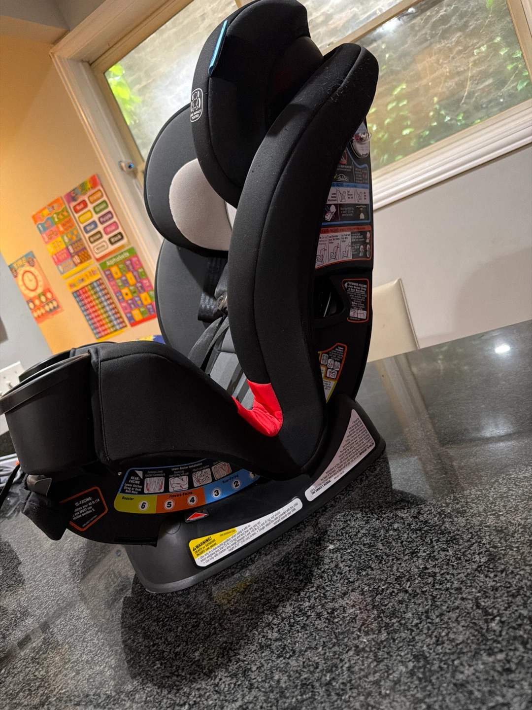 Graco Triride Convertible Car Seat - Black - photo 3