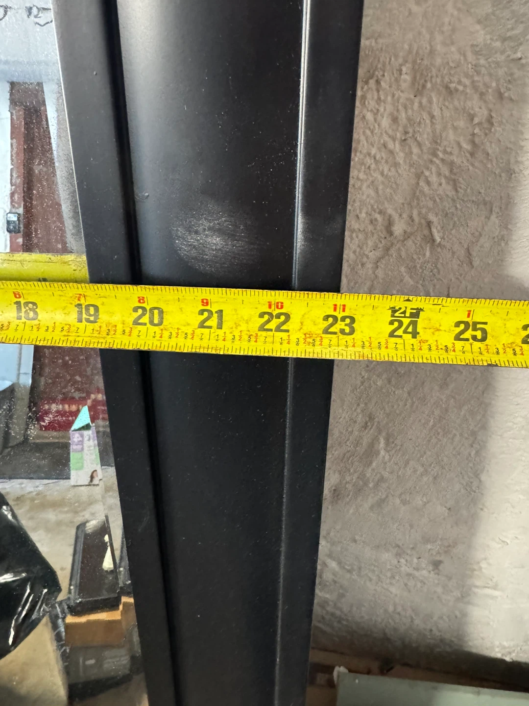Black Full Length Mirror 73x23 - photo 2