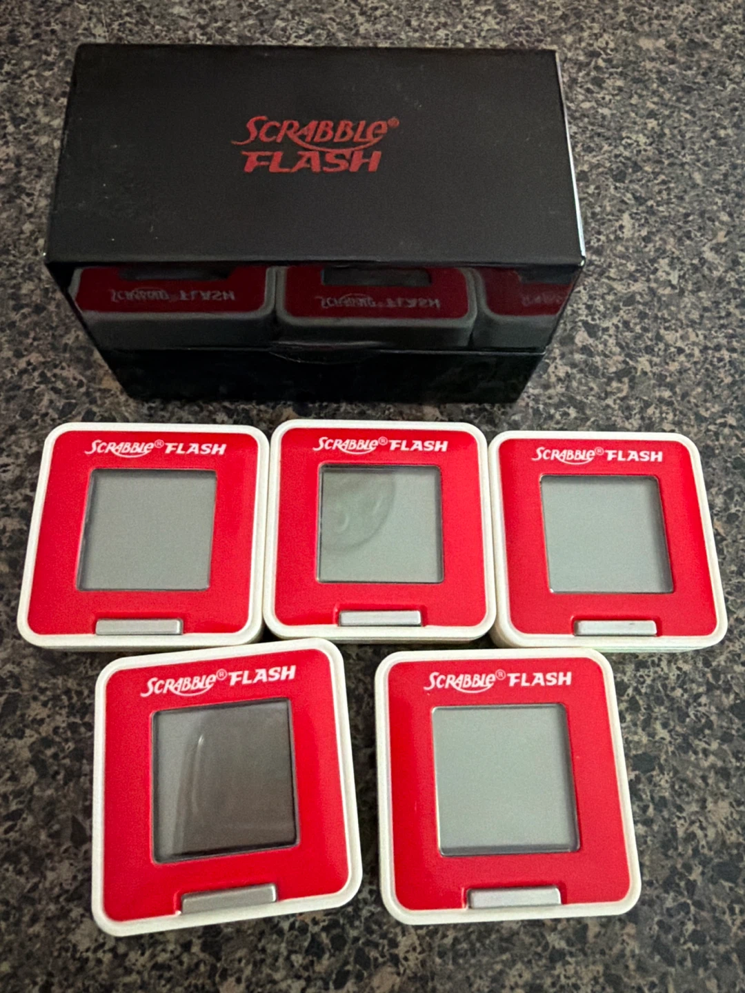 Scrabble Flash Electronic Word Game with Box