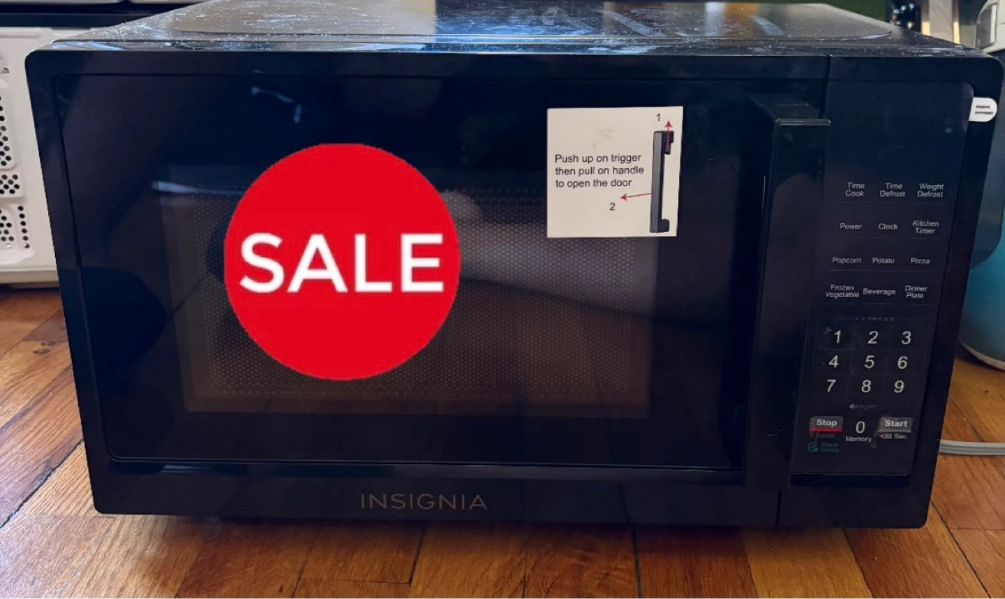 Insignia Black Microwave