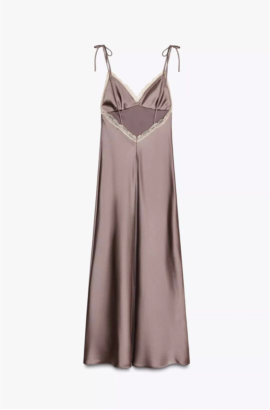 Zara Satin Slip Dress large new w tags - photo 3