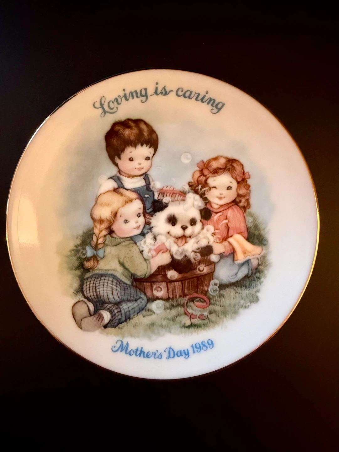 Vintage Avon Mother’s Day Porcelain Plates 1989 - 1992 - photo 2