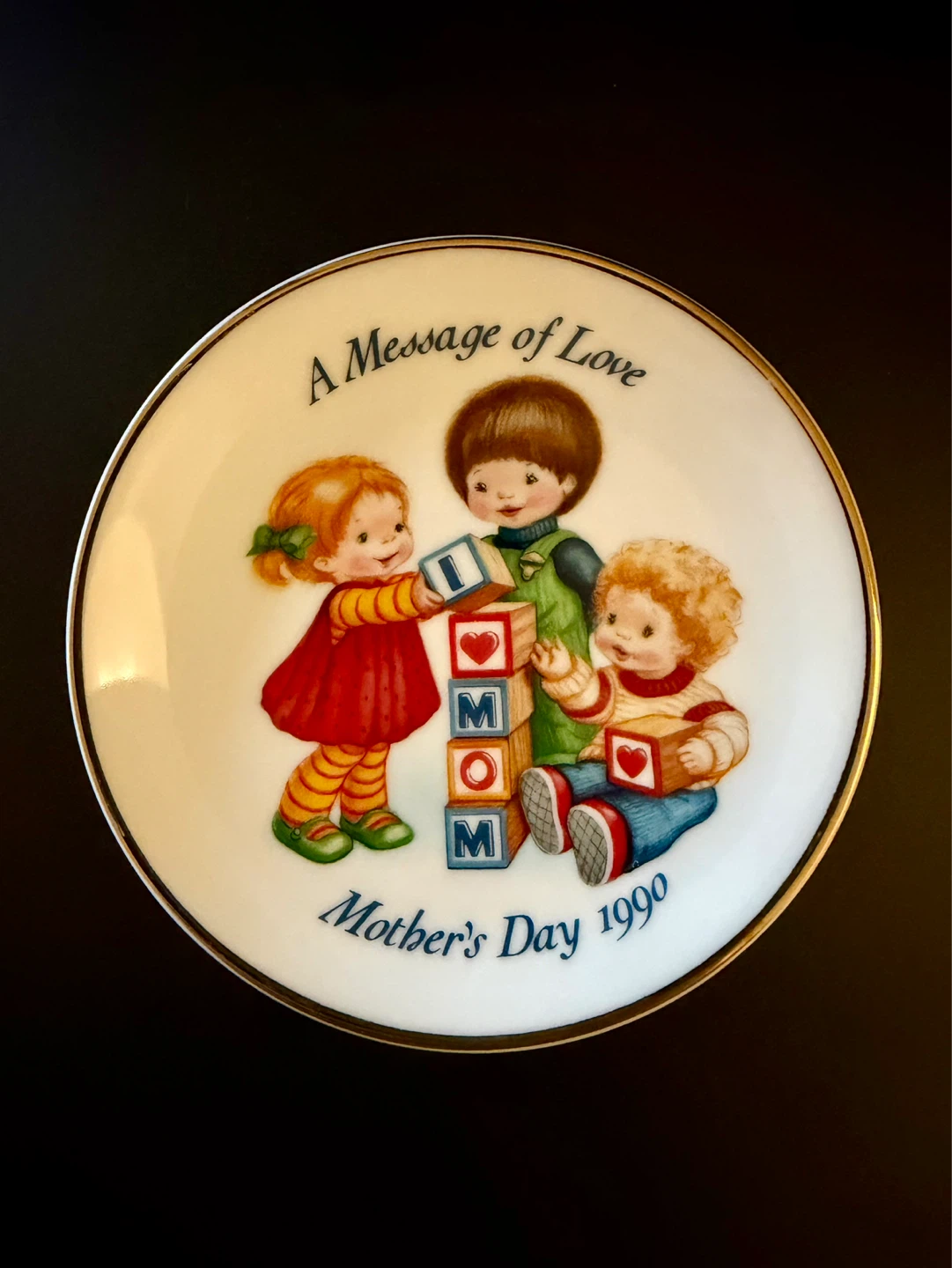 Vintage Avon Mother’s Day Porcelain Plates 1989 - 1992 - photo 4