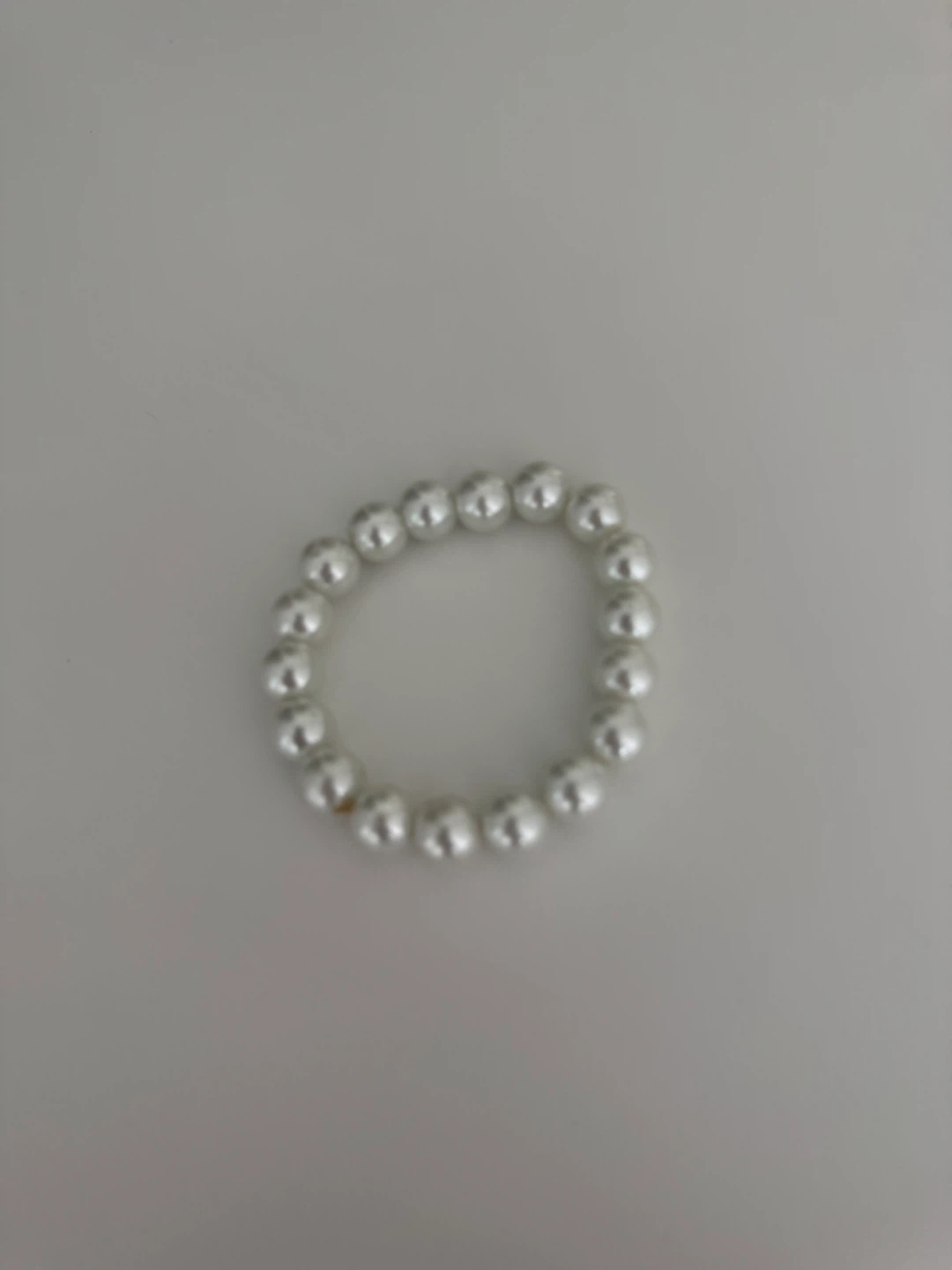 Faux Pearl Bracelet