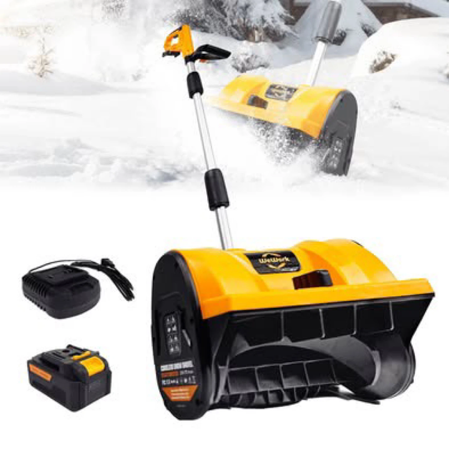 WeWork 20-Inch Cordless Snow Blower - photo 3