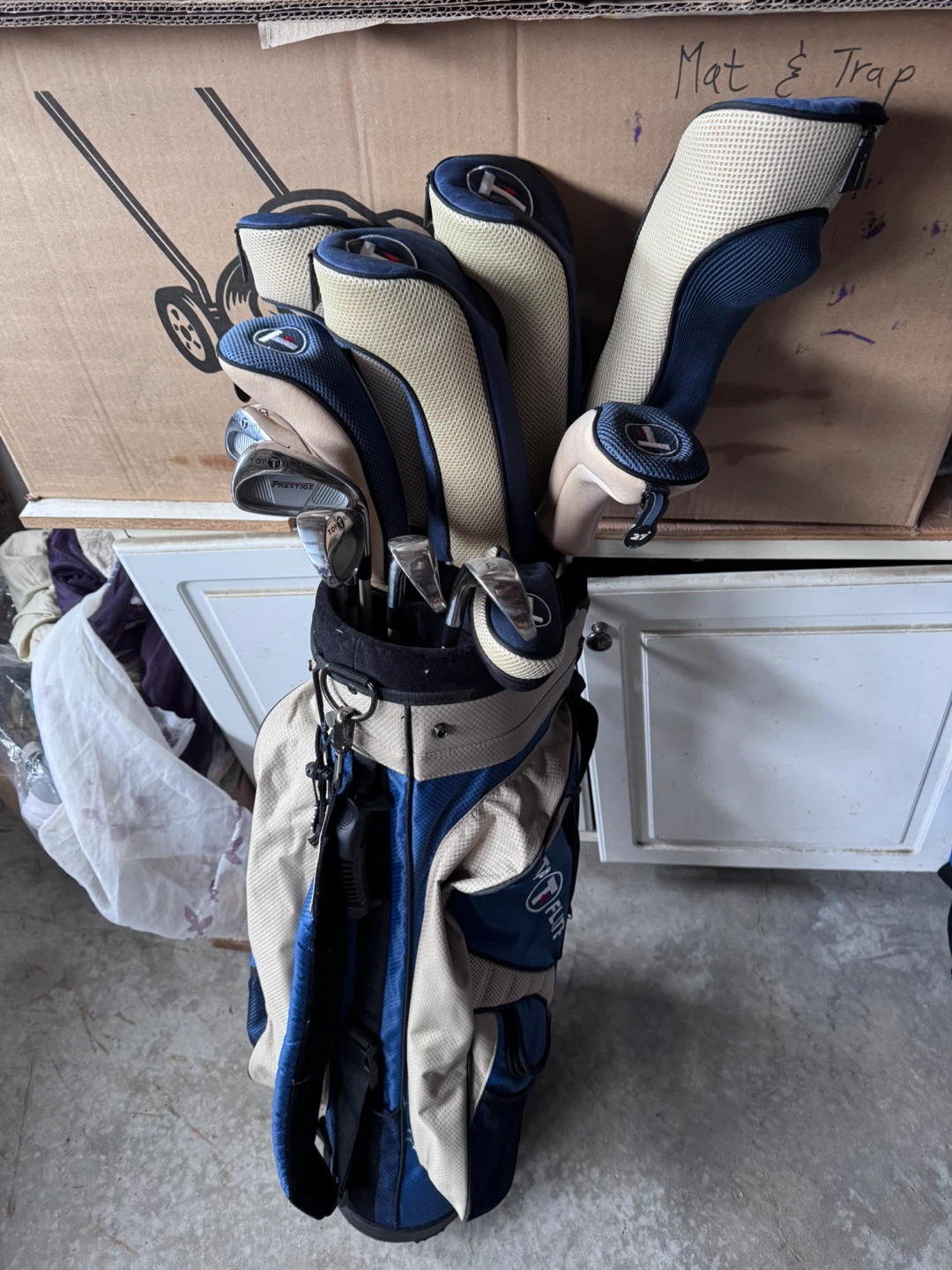Top Flite Prestige Golf Club Set with Bag