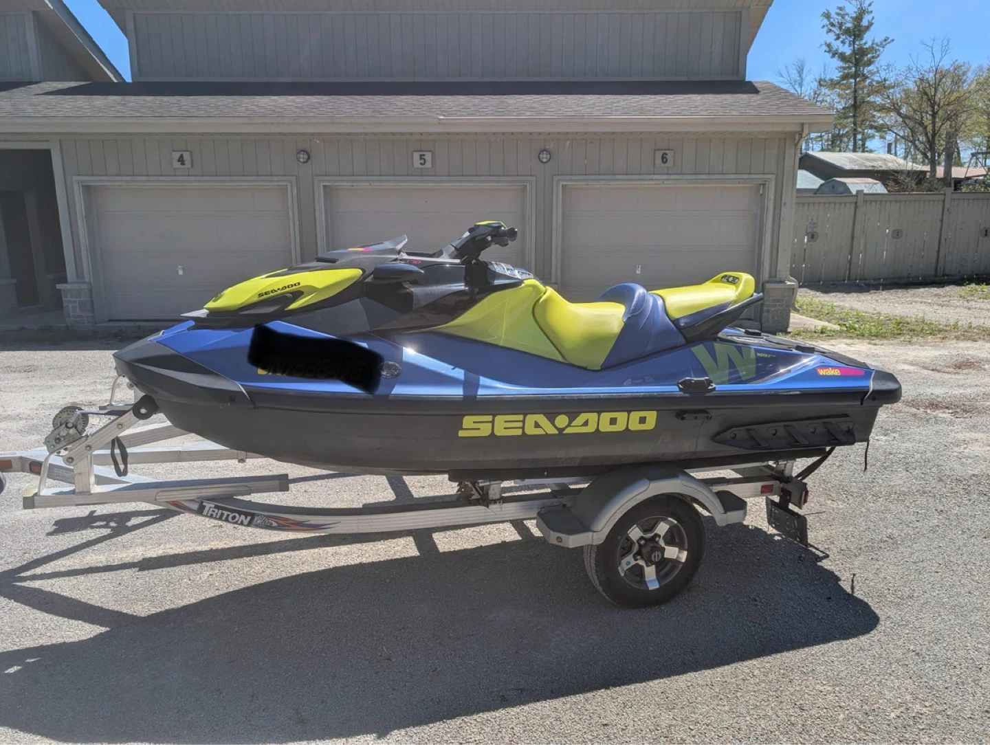 2021 Seadoo wake 170-123 hrs