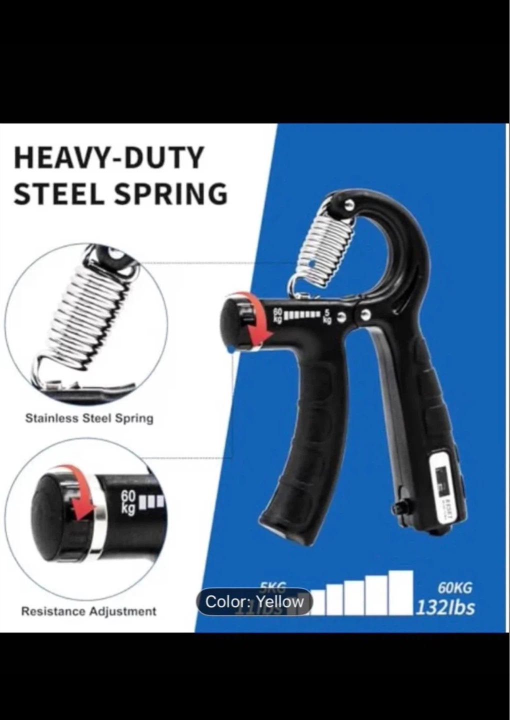 Adjustable Dumbbell and Hand Grip Strengthener Set - photo 2